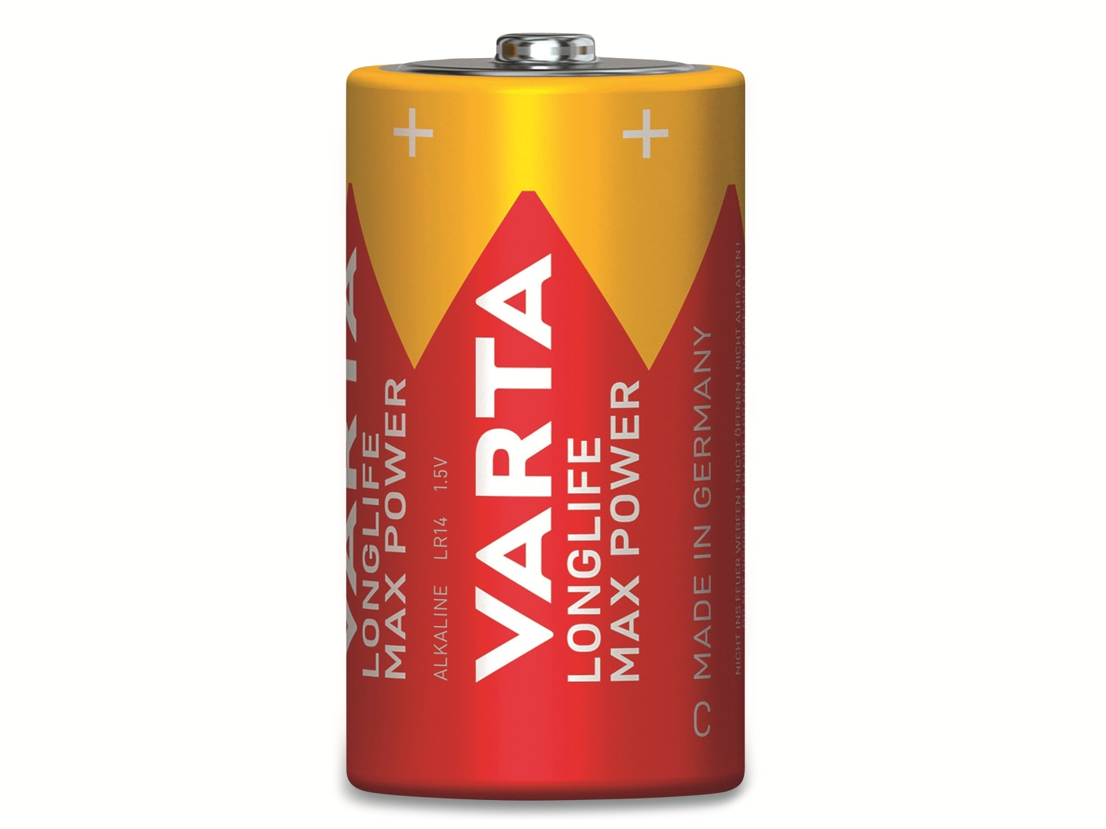 Varta Batterie Alkaline Baby C Lr V Longlife Max Power