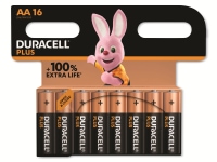 DURACELL Alkaline Mignon Batterie LR06 1 5V Plus 16 Stück online