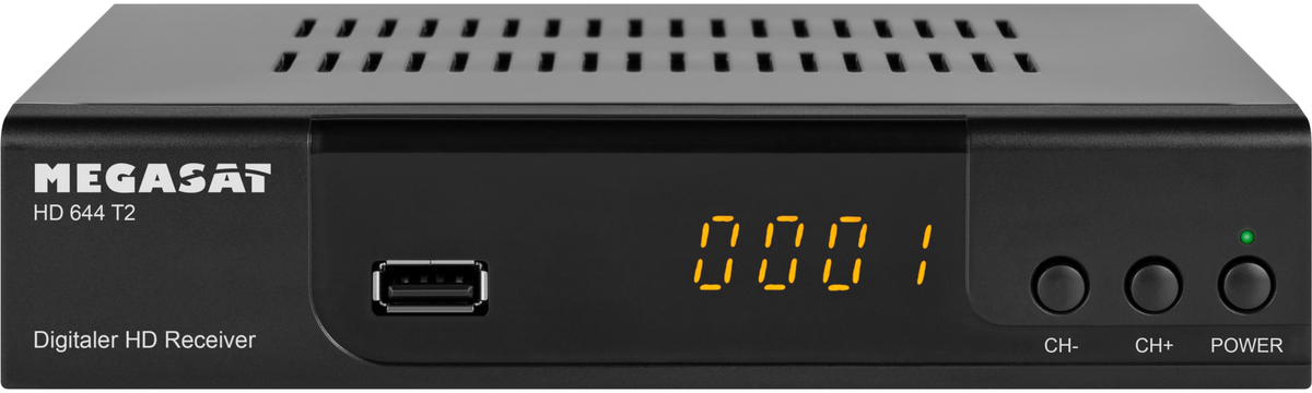 MEGASAT Receiver HD 644 T2, DVB-T2, Full-HD Online Kaufen | Pollin.de