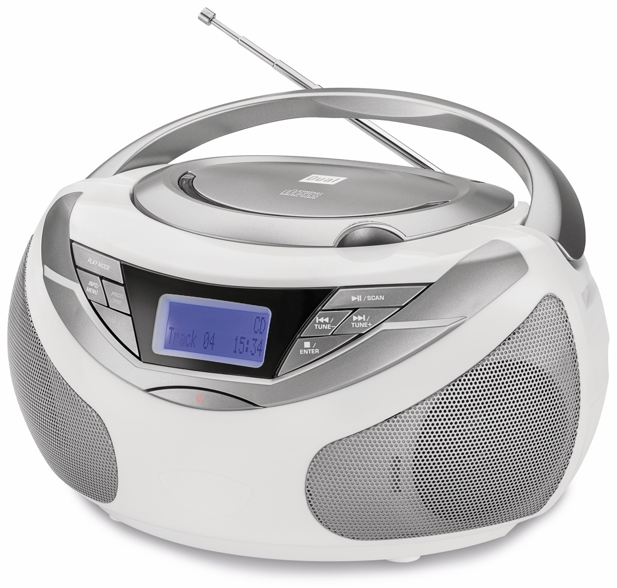 CDPlayer DUAL DABP 150, weiß Pollin.de