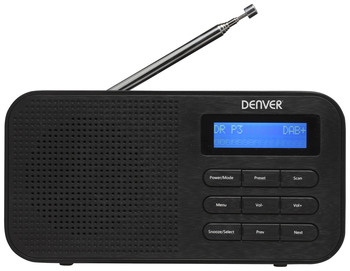 DAB+/UKW Radio DENVER DAB42, schwarz online kaufen