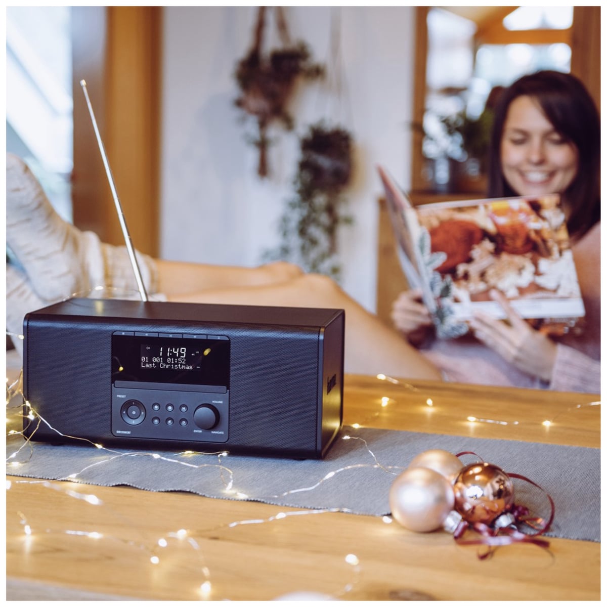 DAB+ Radio HAMA DR1550CBT, schwarz online kaufen Pollin.de