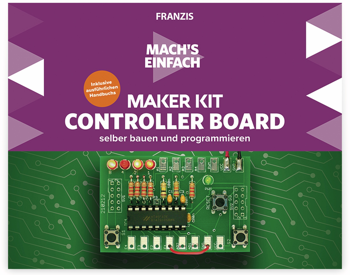 Franzis Maker Kit 67099 Controller Board Selber Bauen Online Kaufen Pollinde 