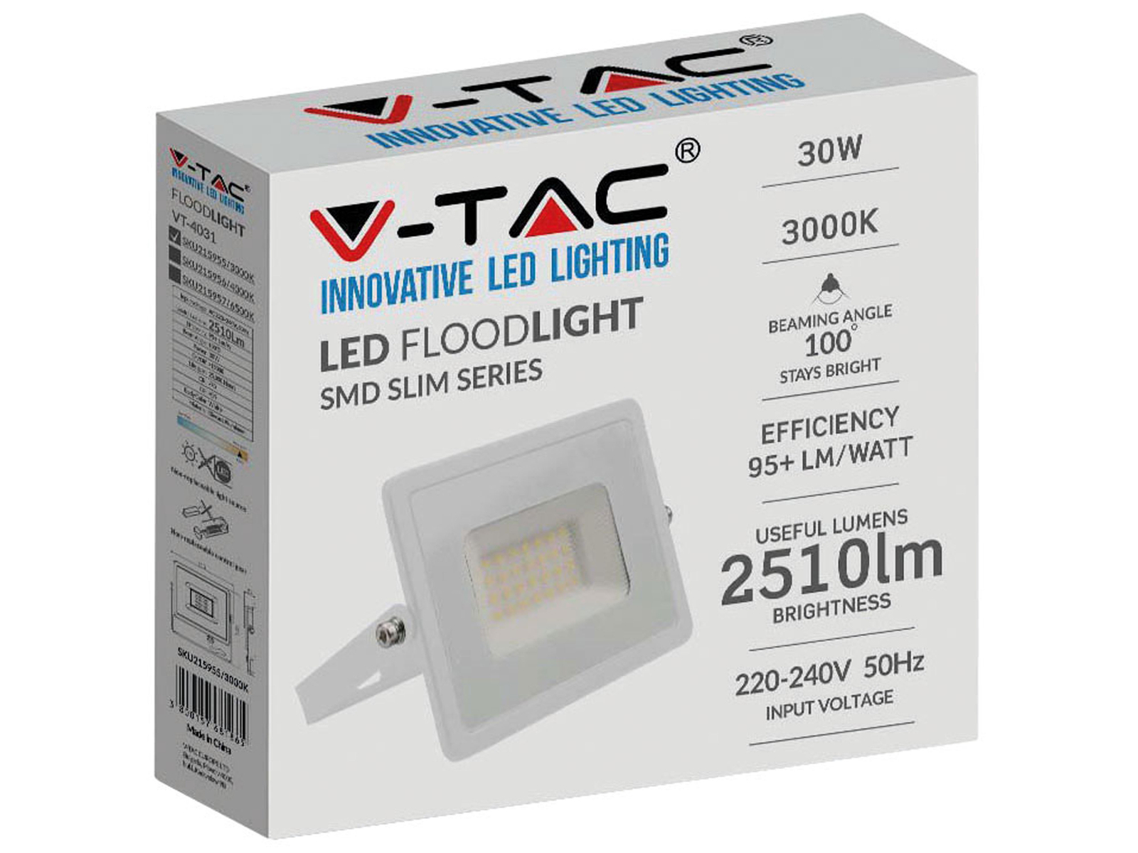 V Tac Led Fluter Vt W Lm K Ip Online Kaufen Pollin De