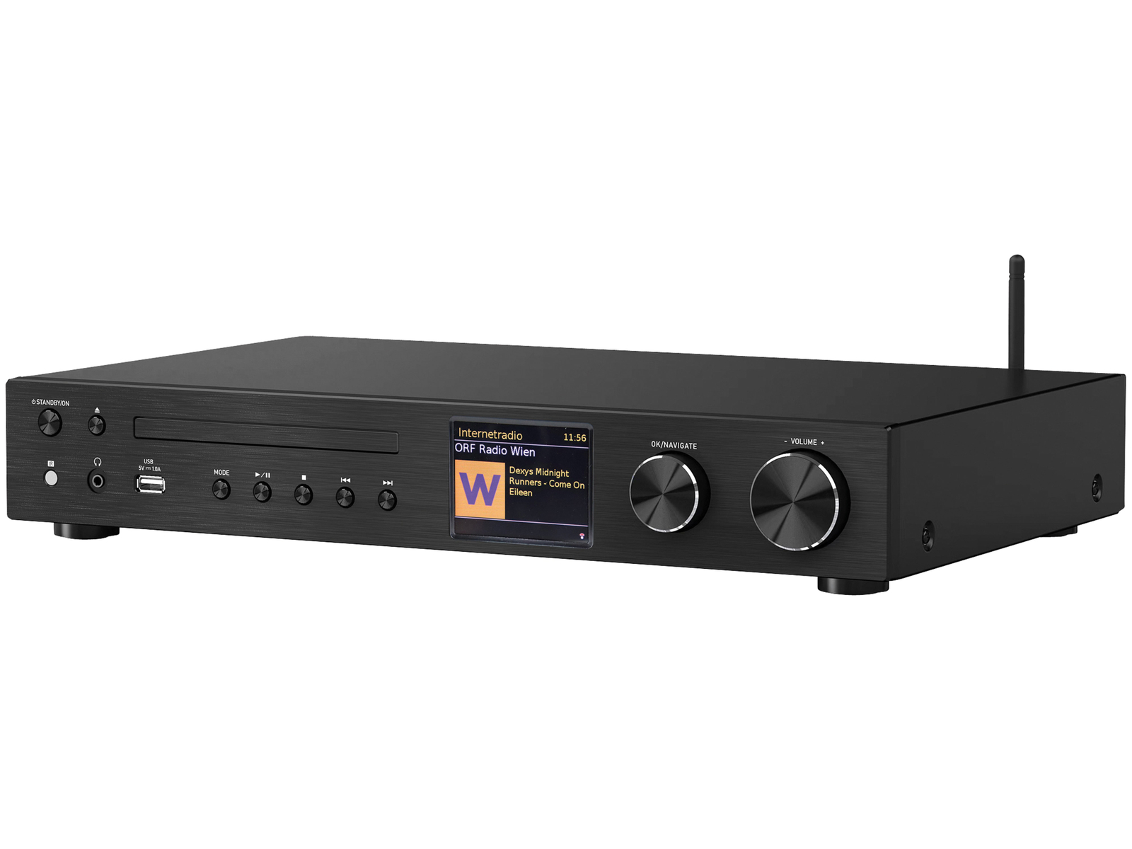 Soundmaster Multi Audio System Icd Sw Highline Schwarz Online