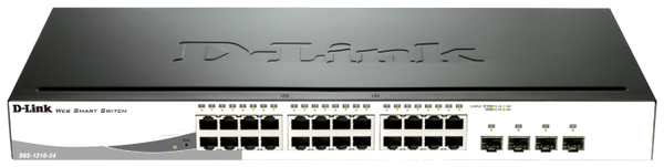 Gigabit Netzwerk-Switch D-LINK DGS-1210-24, 24-port online ...