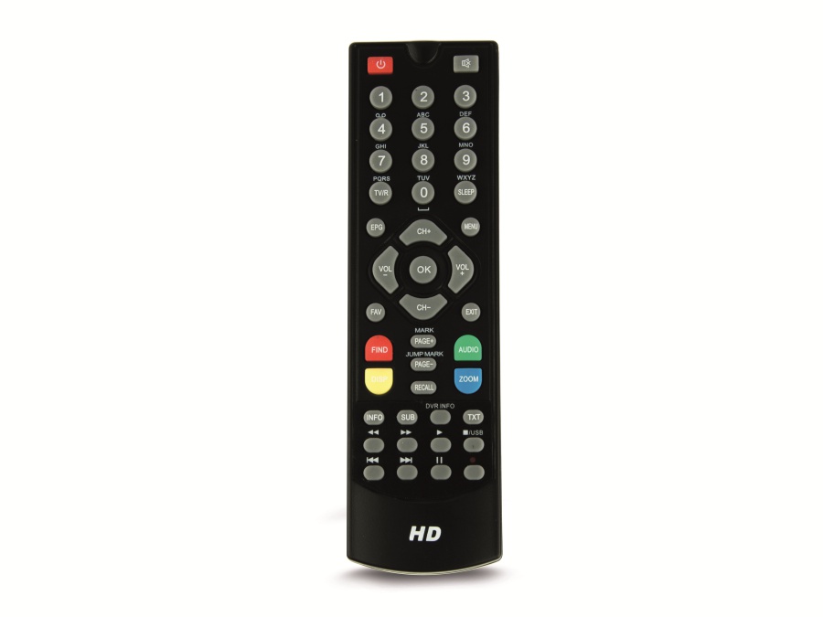 RED OPTICUM DVB-S HDTV-Receiver AX300 plus, schwarz