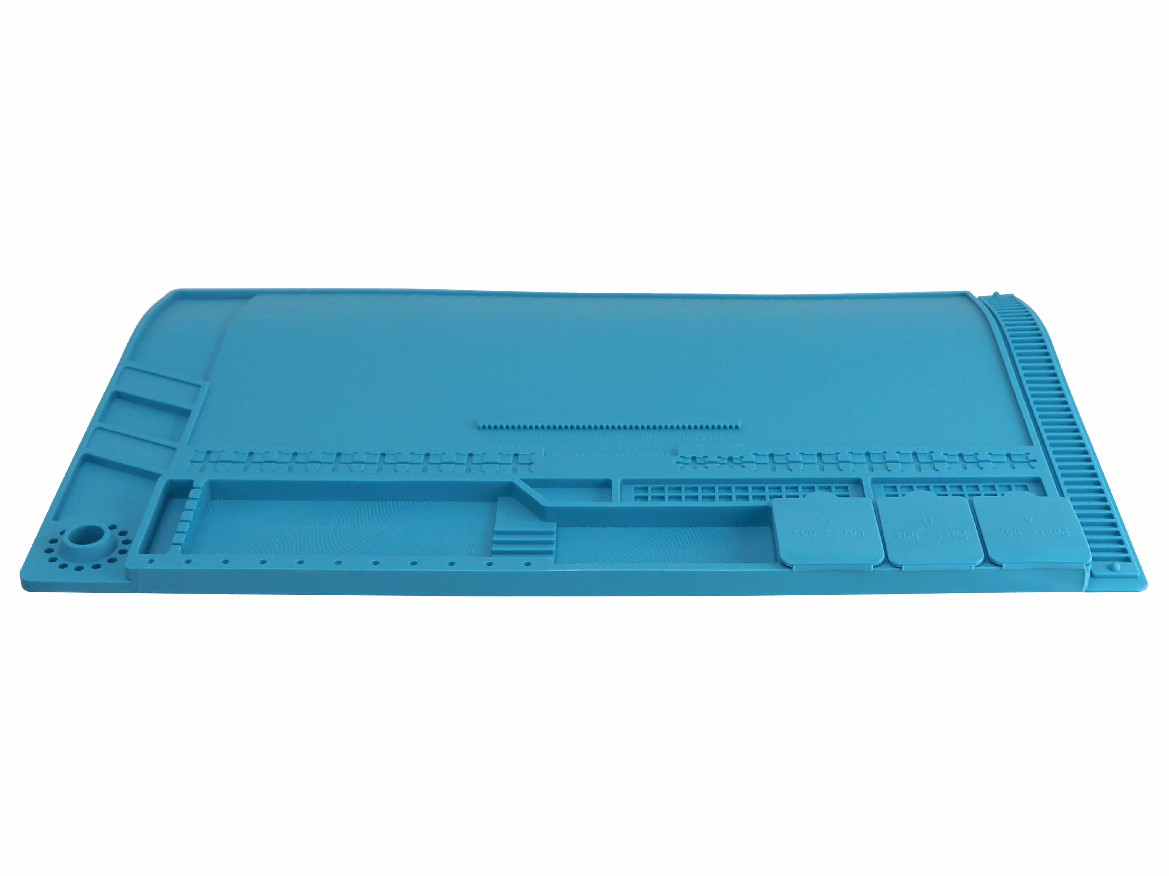 DAYTOOLS Silikon-Lötmatte S-160C, 45x30 cm, blau