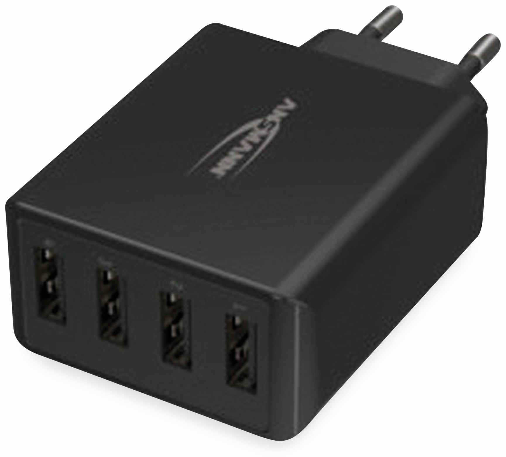 ANSMANN USB-Ladegerät HC430, 30 W, 5 V, 3 A, 4-Port, schwarz