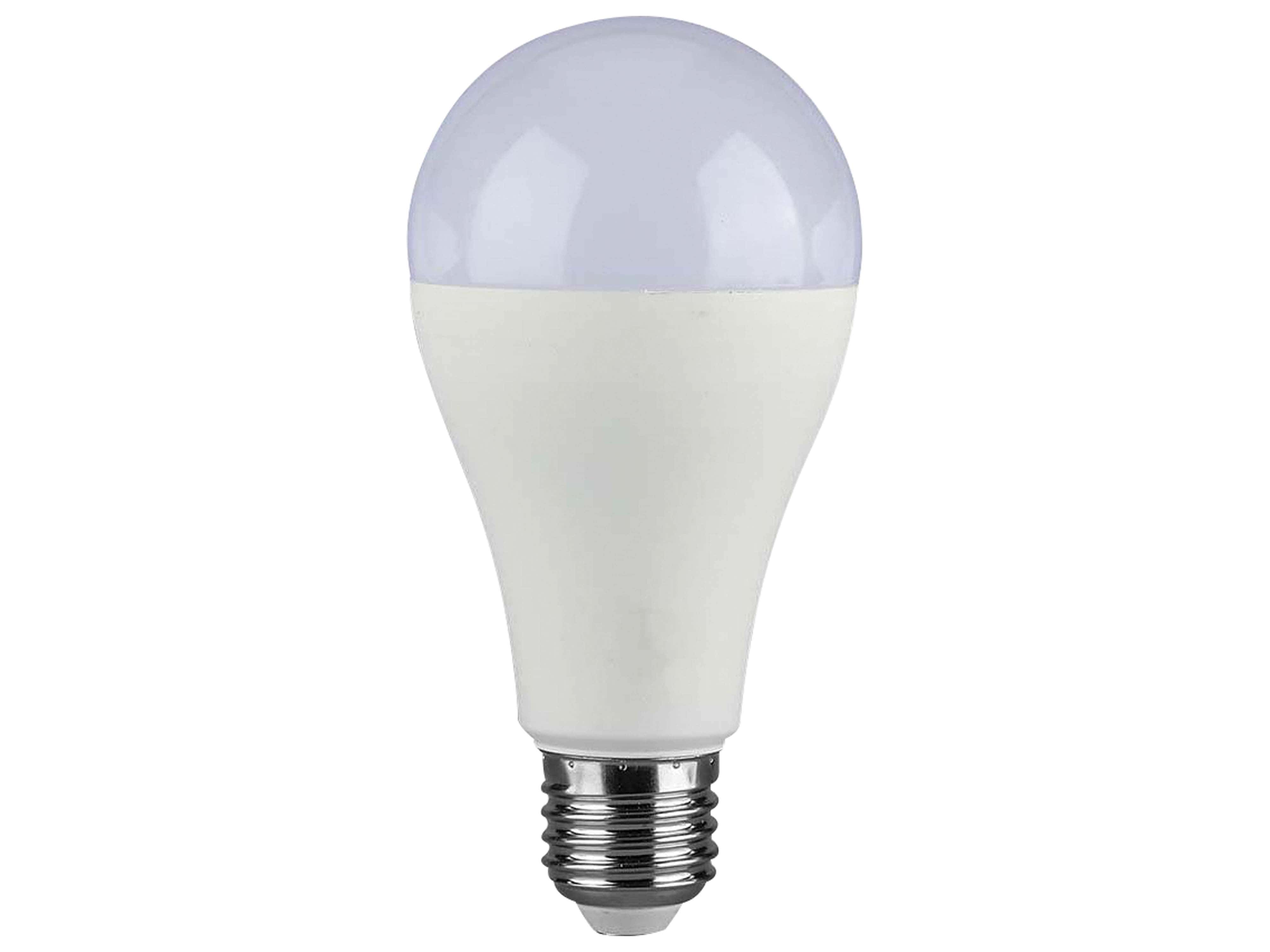 V-TAC LED-Lampe, Tropfenform, E27, EEK: F, 15W, 1521lm, 4000K, 10 Stück