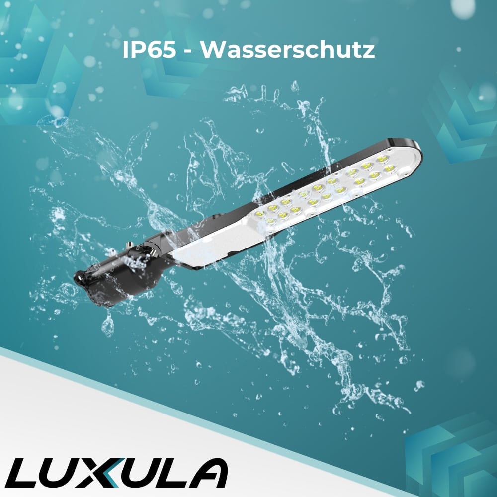 LUXULA LED-Straßenleuchte, SLIM, EEK: E, 50W, 6000lm, 5000K, IP65