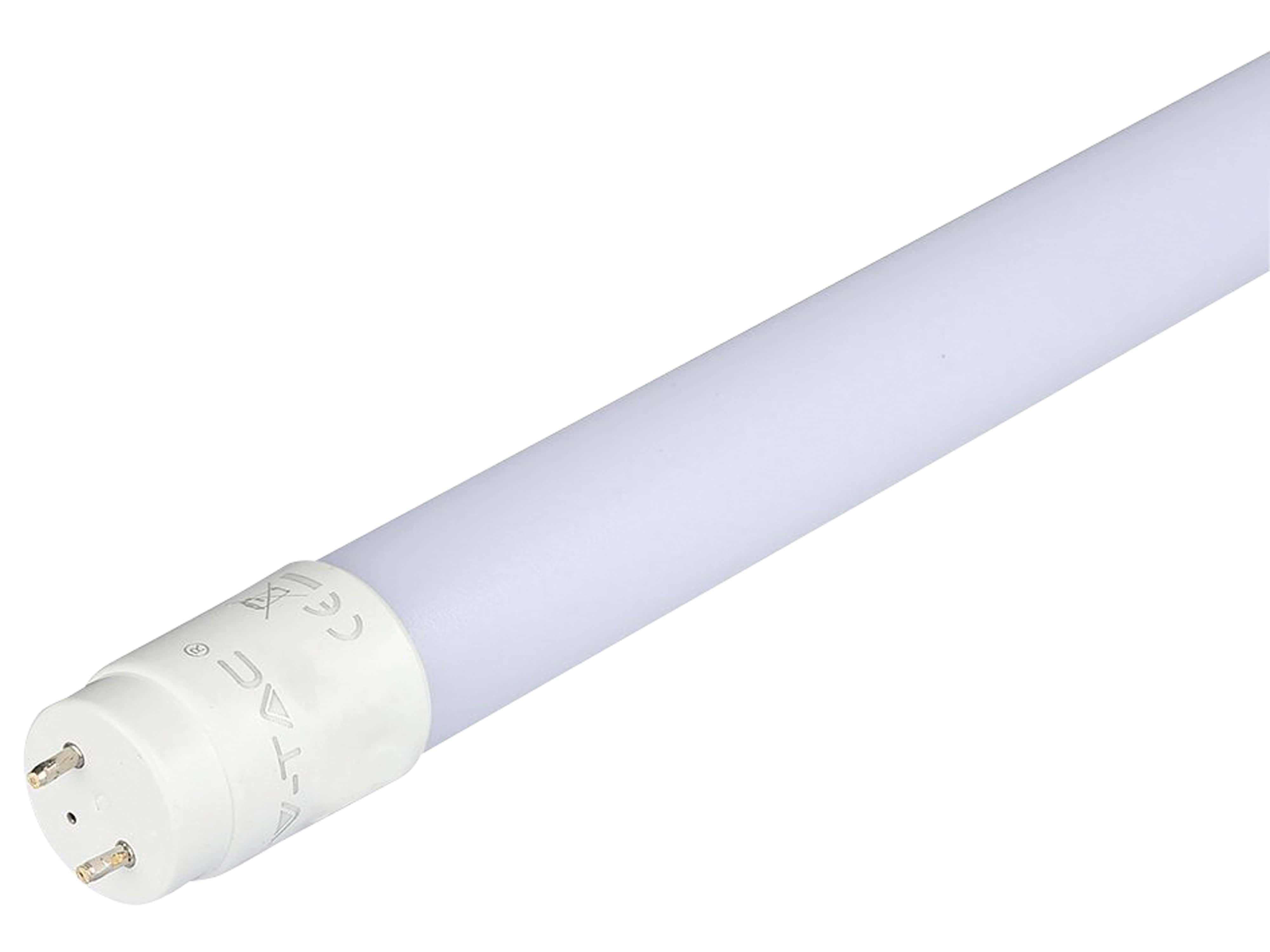 V-TAC LED-Röhre HIGH LUMEN, EEK: E, 16,5 W, 1850 lm, G13, 4000 K, 120 cm, 25 Stück