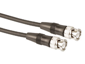 S-IMPULS BNC-Kabel, 15m, 50Ω, Stecker/Stecker, schwarz