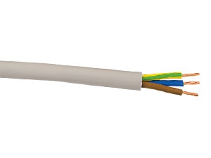 RAUTRONIC PVC-Schlauchleitung H03VV-F, 3G0,75, 10 m, grau