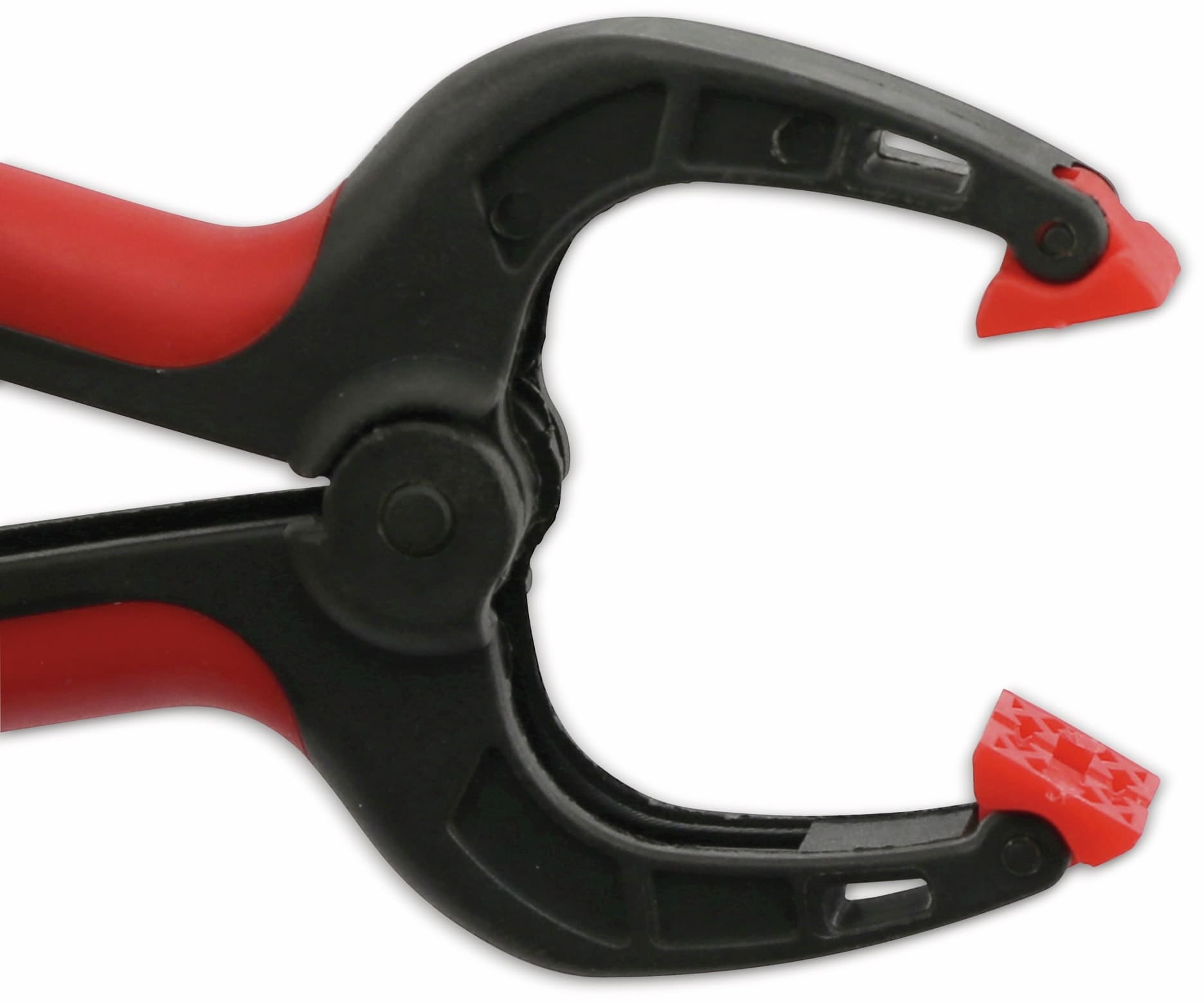 DAYTOOLS Leimzwinge TA-RX-001-3, 85 mm, rot/schwarz, 10 Stück