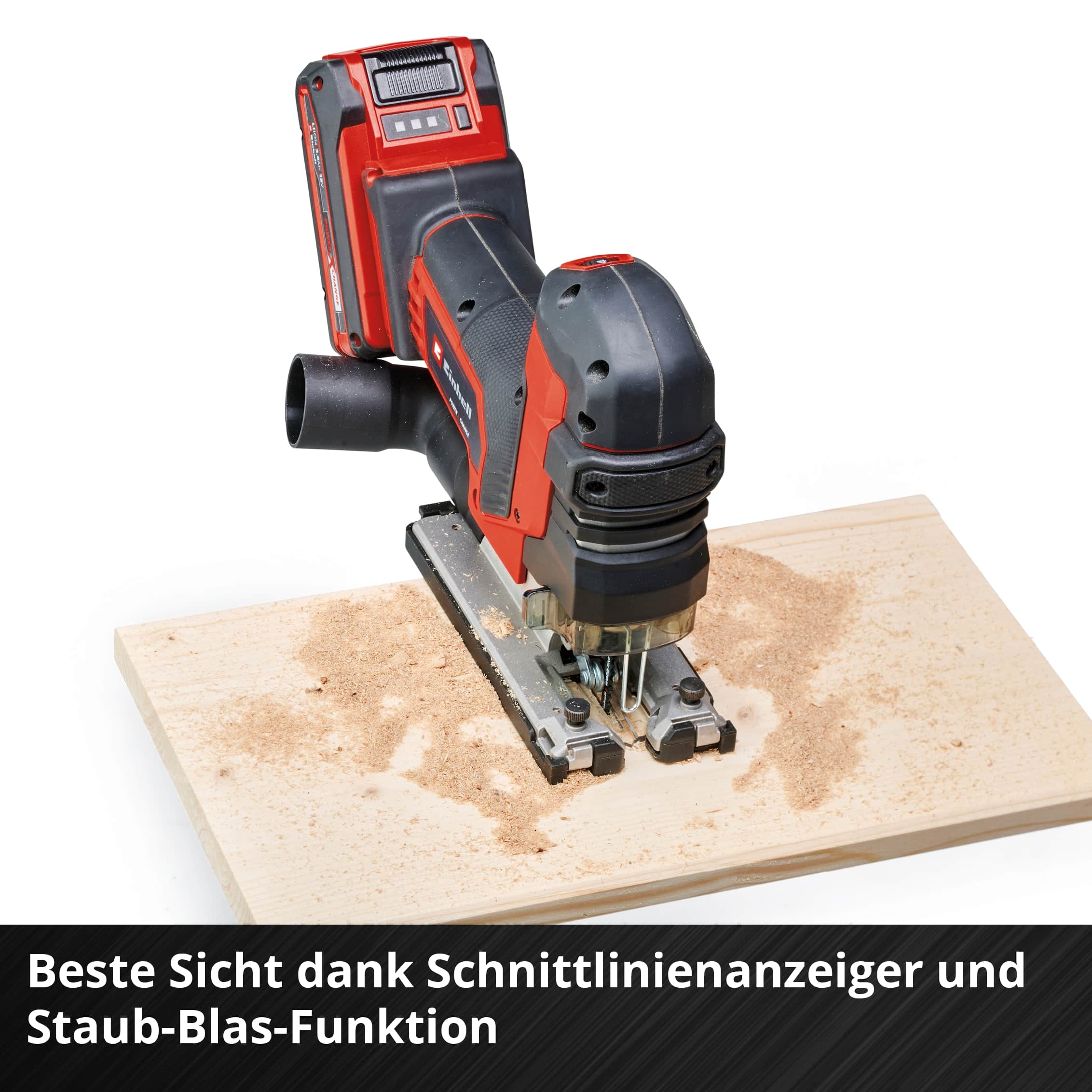 EINHELL Akku-Stichsäge TP-JST 18/135 Li BL Kit (1x 4,0 Ah)