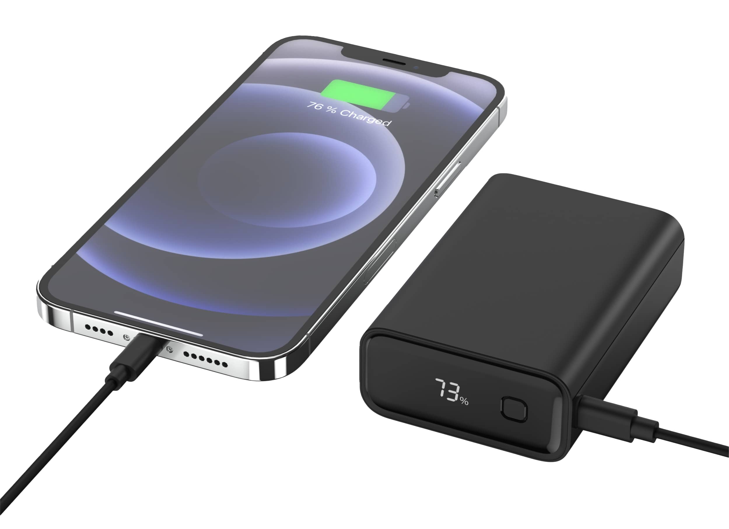 ANSMANN Powerbank PB222PD, 20000 mAh,  1xUSB-A, 1xUSB-C, schwarz 