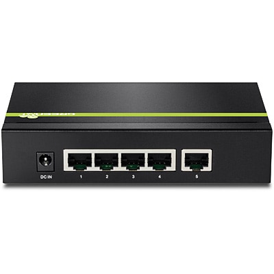 TRENDNET Switch, 6 Port 10/100 L2 PoE, 31 W, Metall