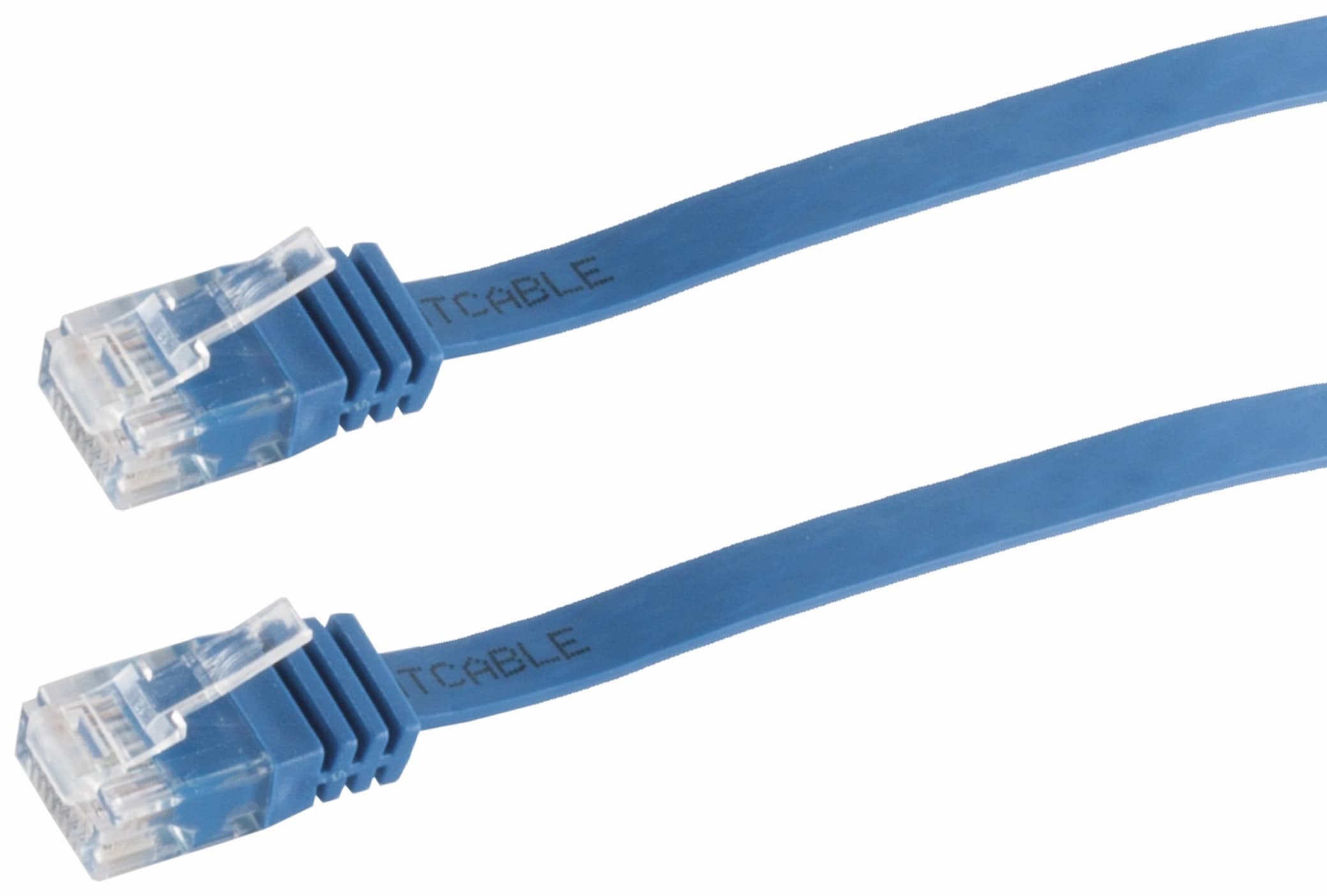 S-IMPULS CAT.6 Patchkabel, 0,25 m, blau