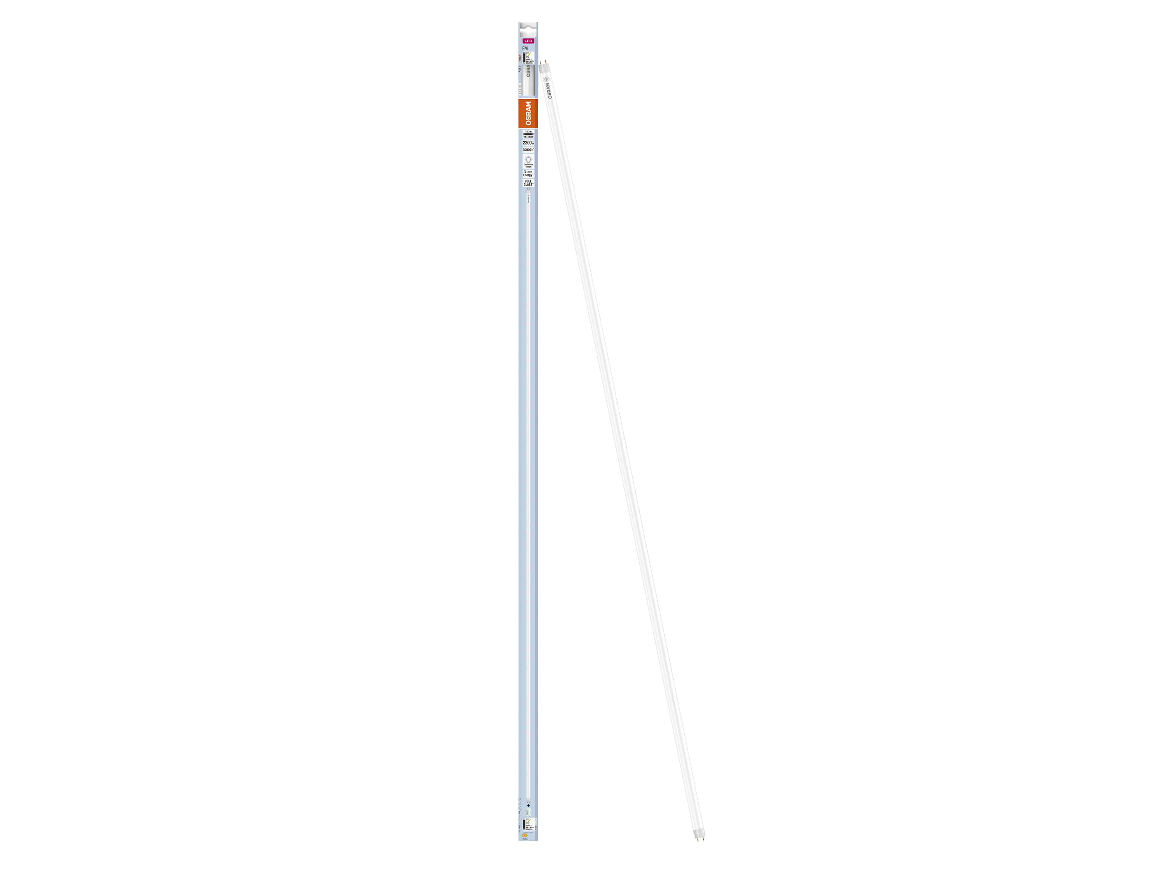 OSRAM LED-Röhre, T8, 1500mm, G13, EEK: E, 18,3W, 2200lm, 4000K