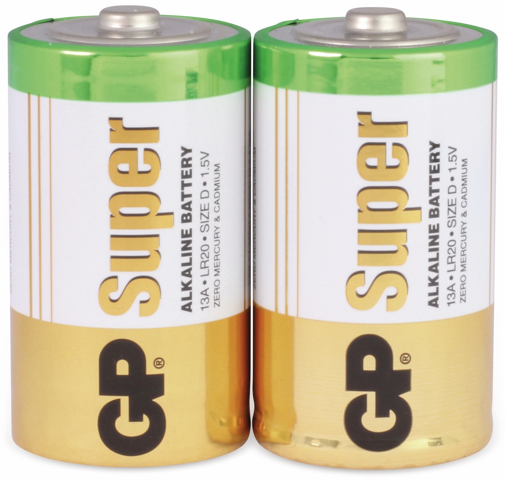 GP Mono-Batterie-Set SUPER Alkaline 2 Stück