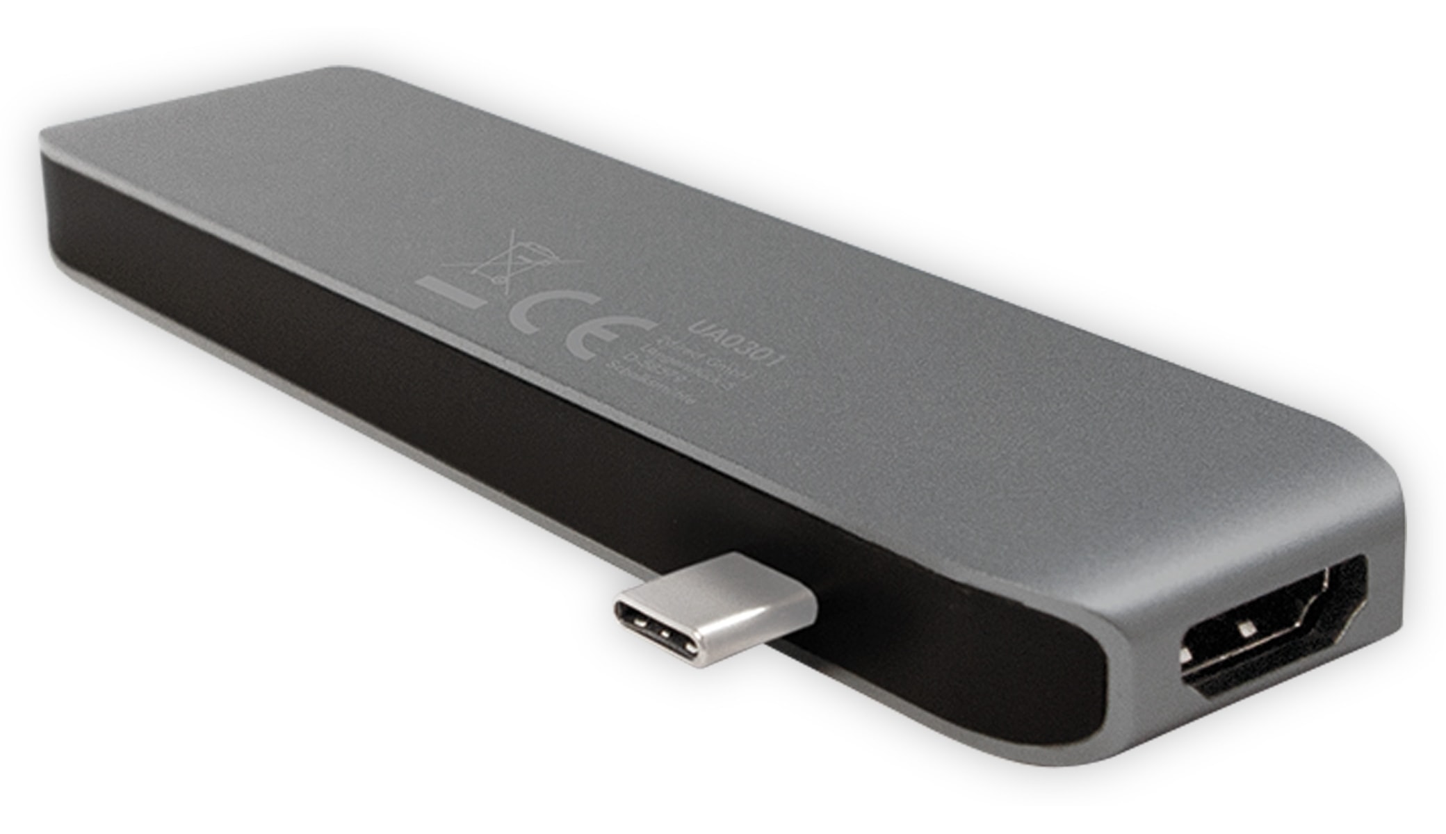 LOGILINK USB-C Hub UA0301, Multifunktion, Aluminium