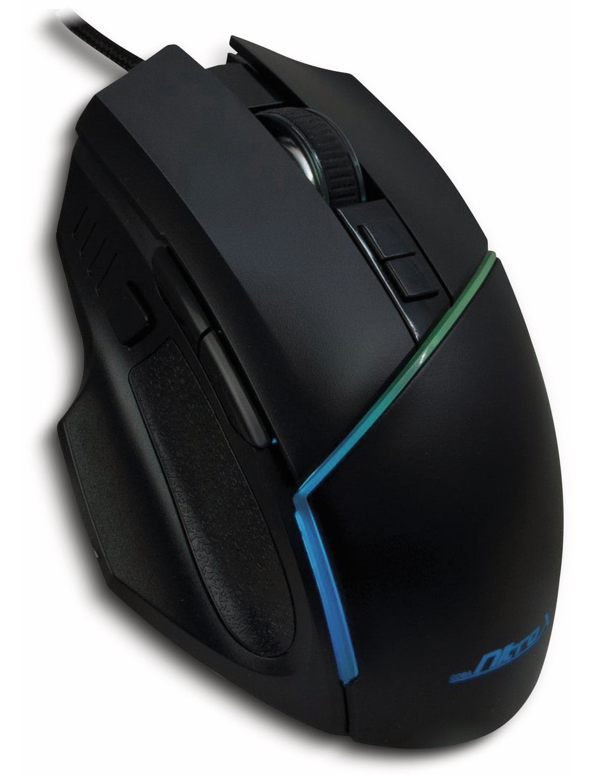 INTER-TECH USB-Maus GT-100, RGB, 6400 dpi