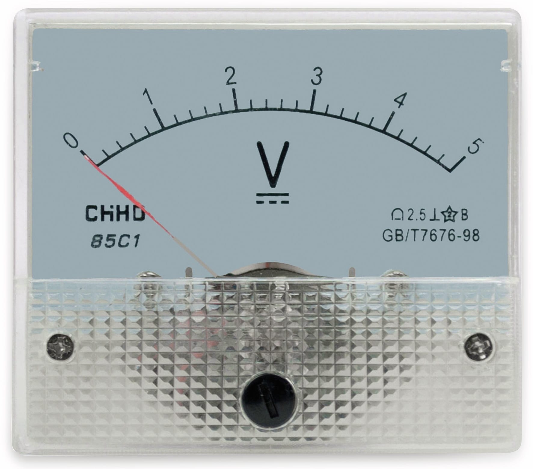 Einbau-Messinstrument, 0...5 V-