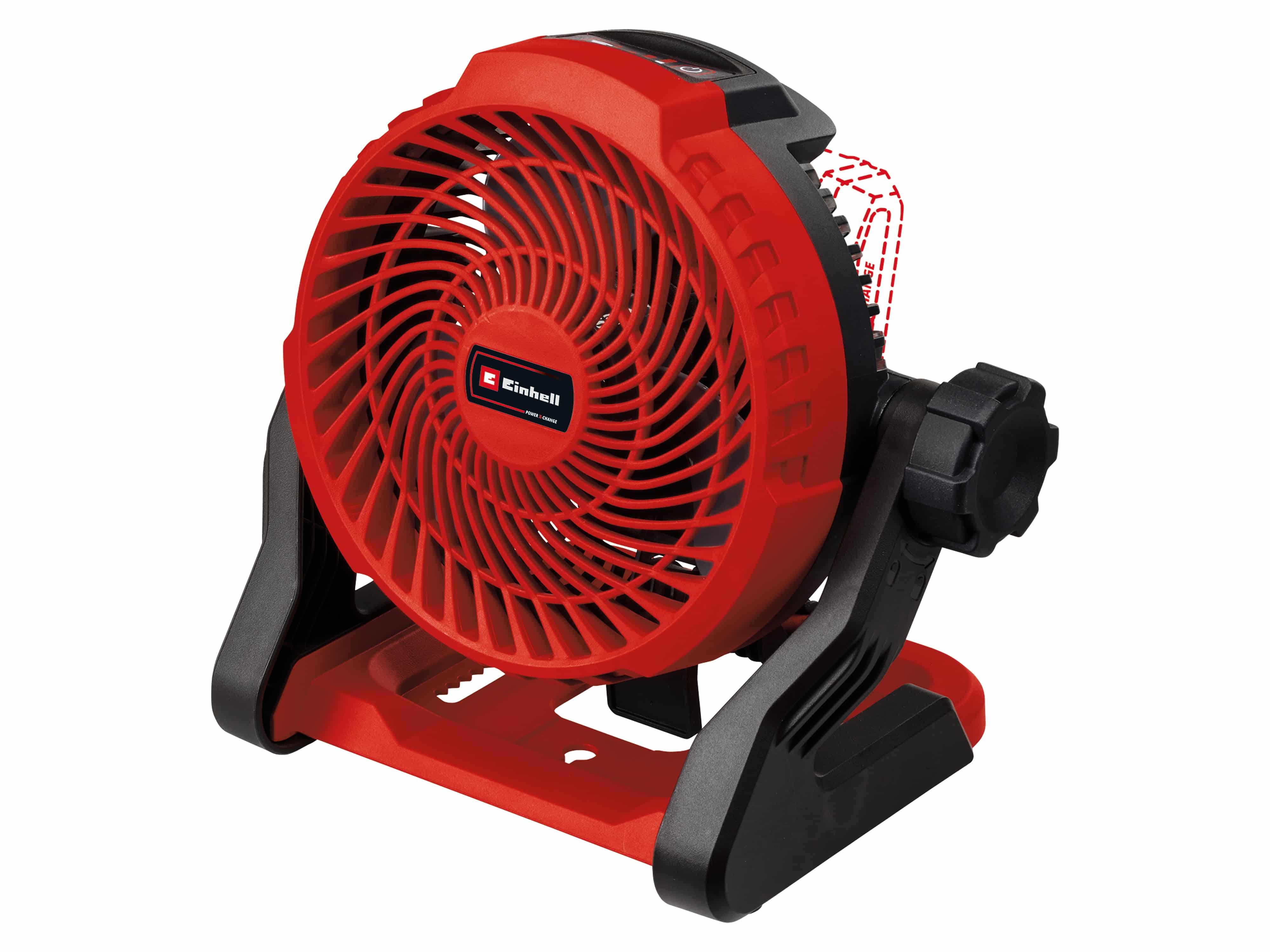 EINHELL Akku-Ventilator GE-CF 18/2200 Li, 1x Akku 4,0 Ah