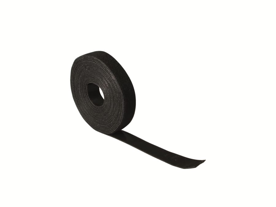 LOGILINK Klett-Kabelbinder KAB0055, 10.000x20mm, schwarz