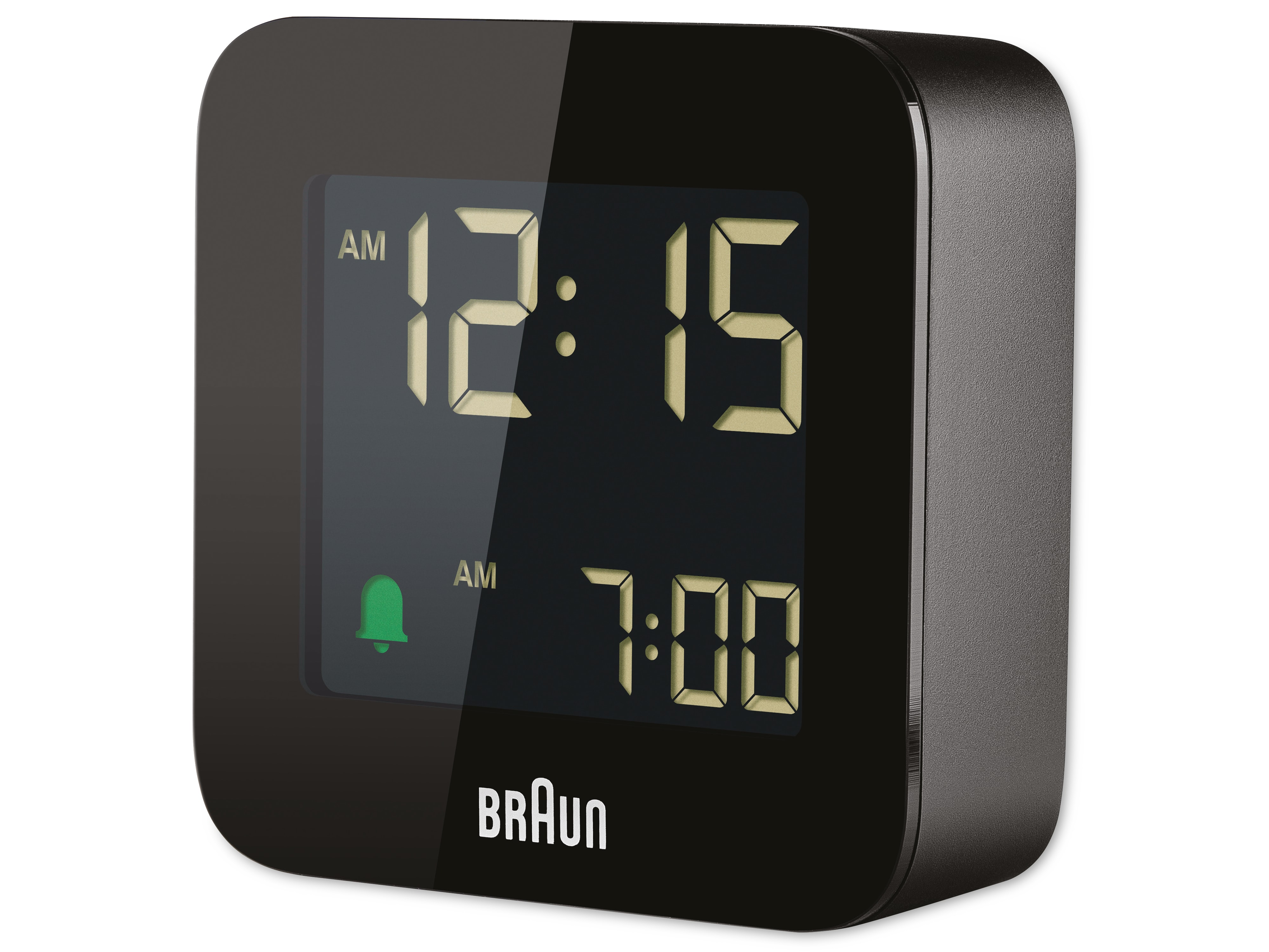 BRAUN Funkwecker 67015, schwarz