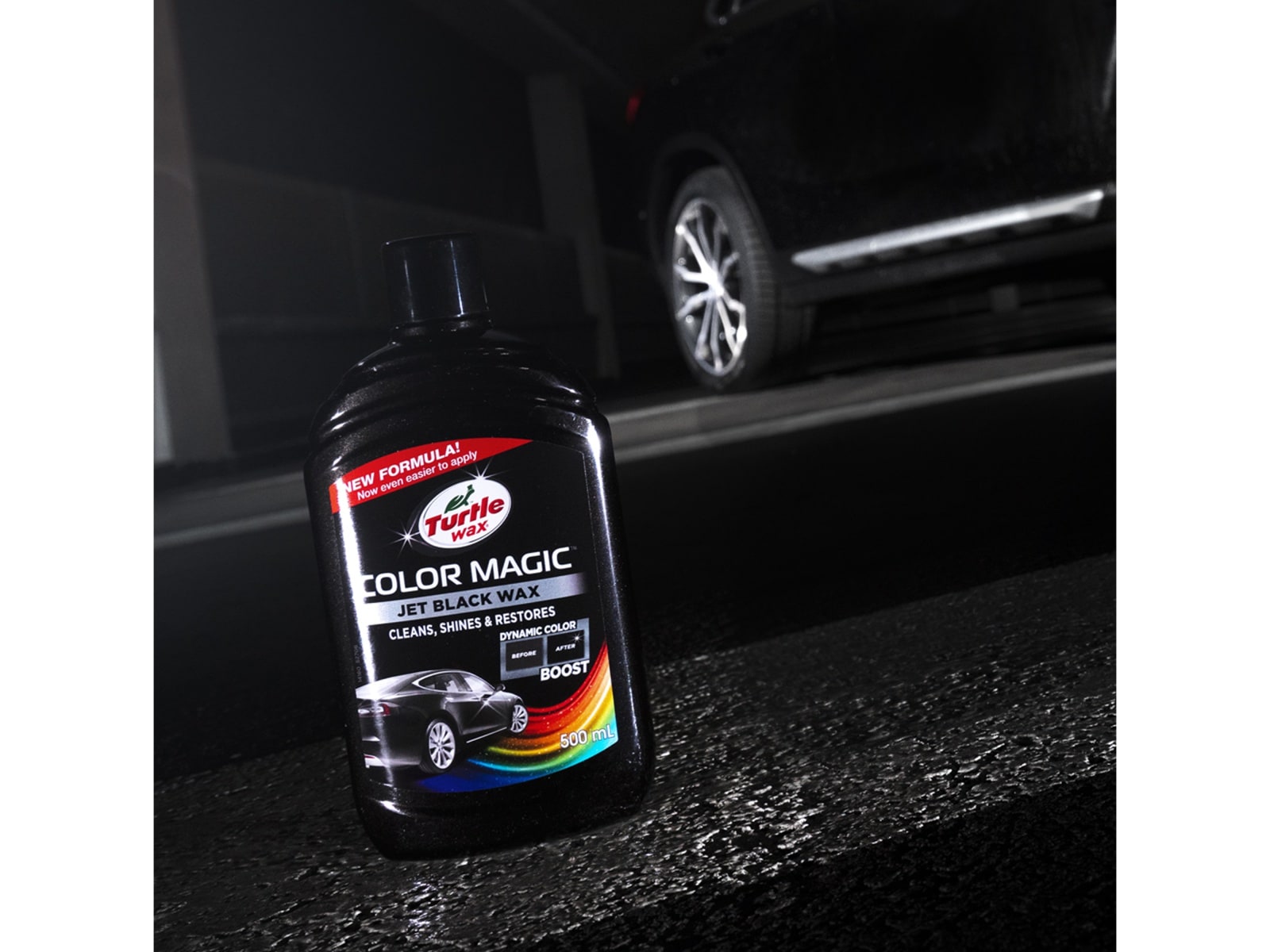 TURTLE WAX Autowachs Color Magic, 500 ml, schwarz