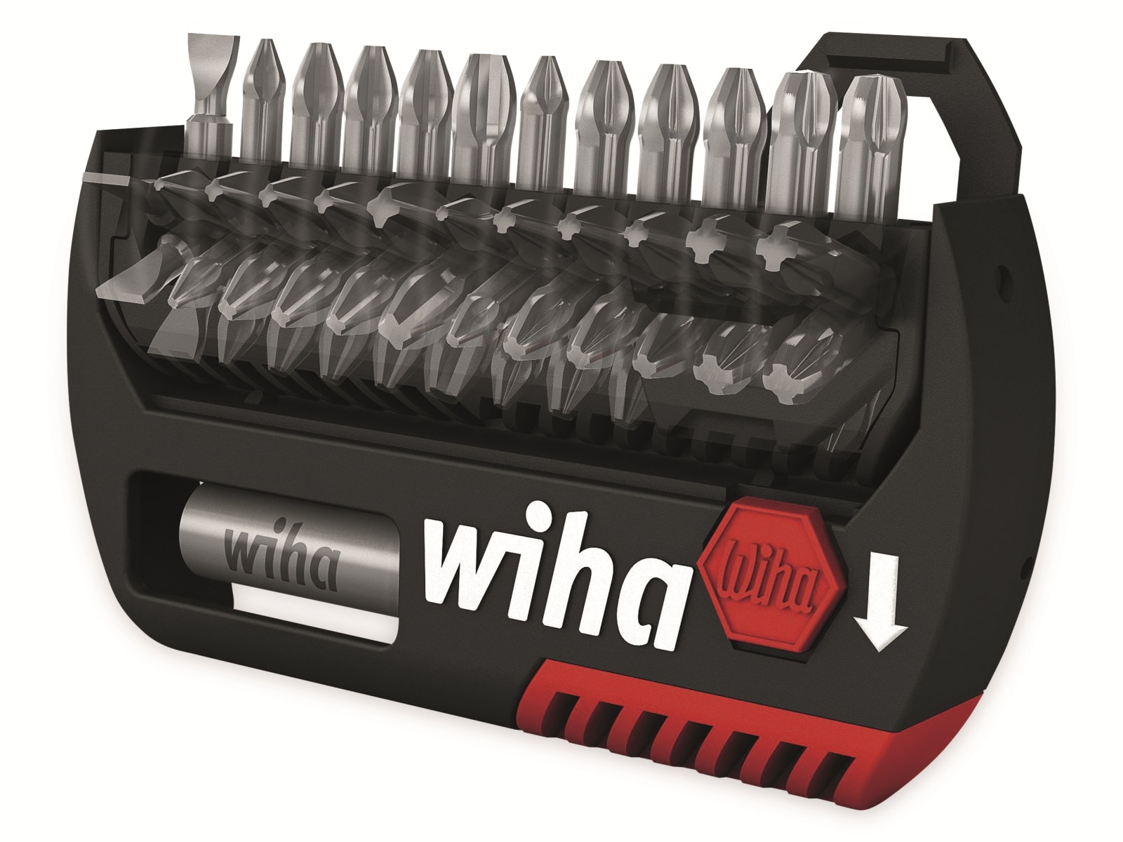 WIHA Bit-Set FlipSelector Standard, 14-tlg. PZ, TX, 25mm