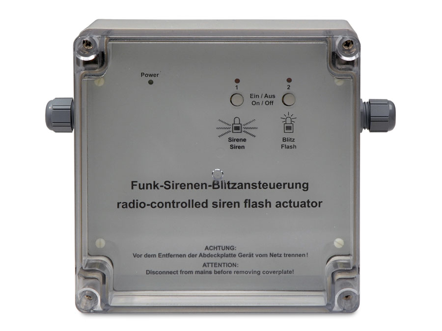 HOMEMATIC 084392 Funk-Sirenen- und Blitzansteuerung
