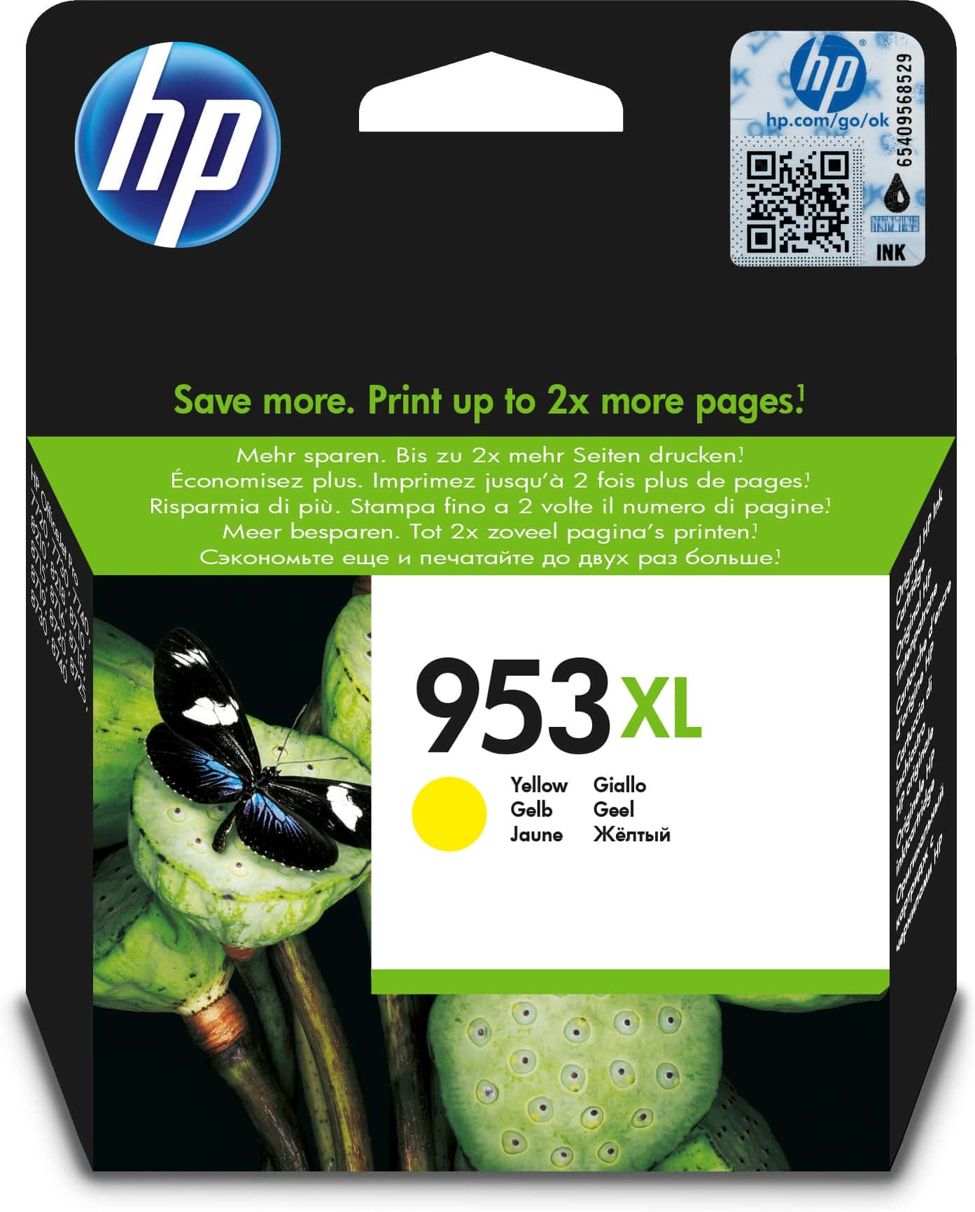 HP Tintenpatrone 953XL, yellow