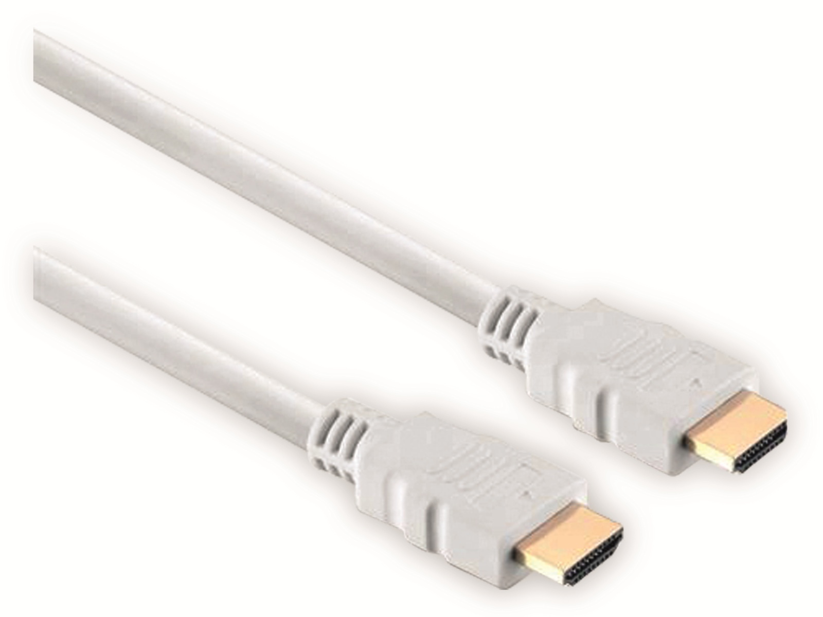 S-IMPULS HDMI-Kabel, HIGH SPEED WITH ETHERNET, 7,5 m, weiß