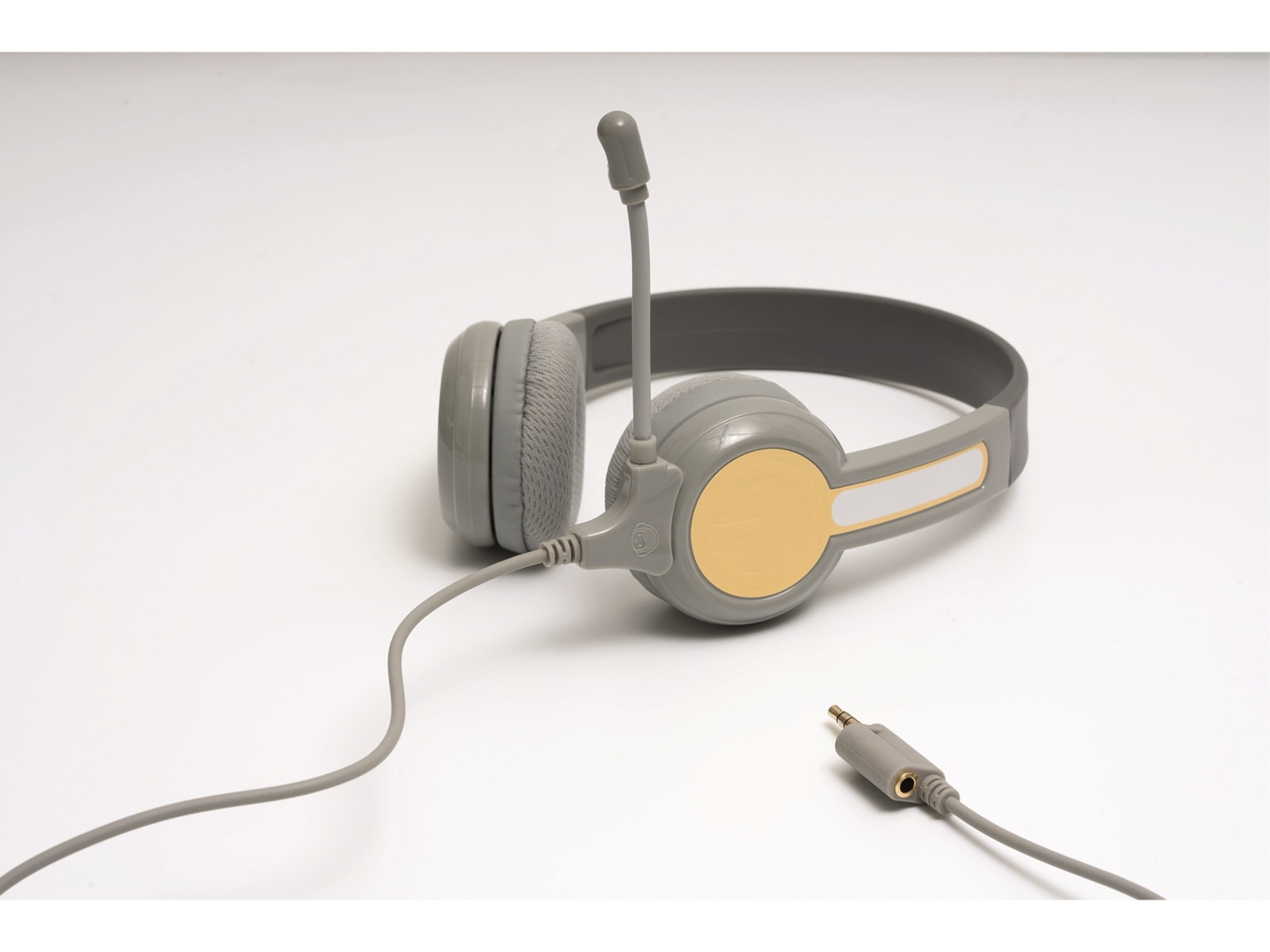 ONANOFF On-Ear Education Kopfhörer für Kinder, 14er Schulpaket, grau
