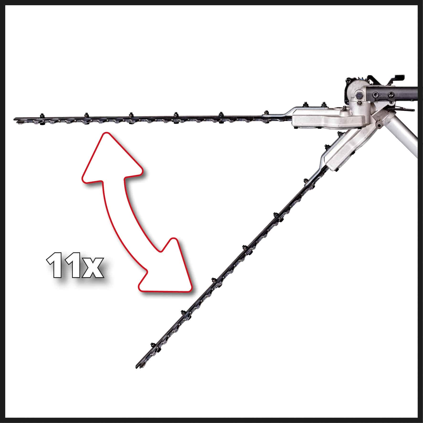 EINHELL Elektro-Stab-Heckenschere / -Säge GC-HC 90/2046 T