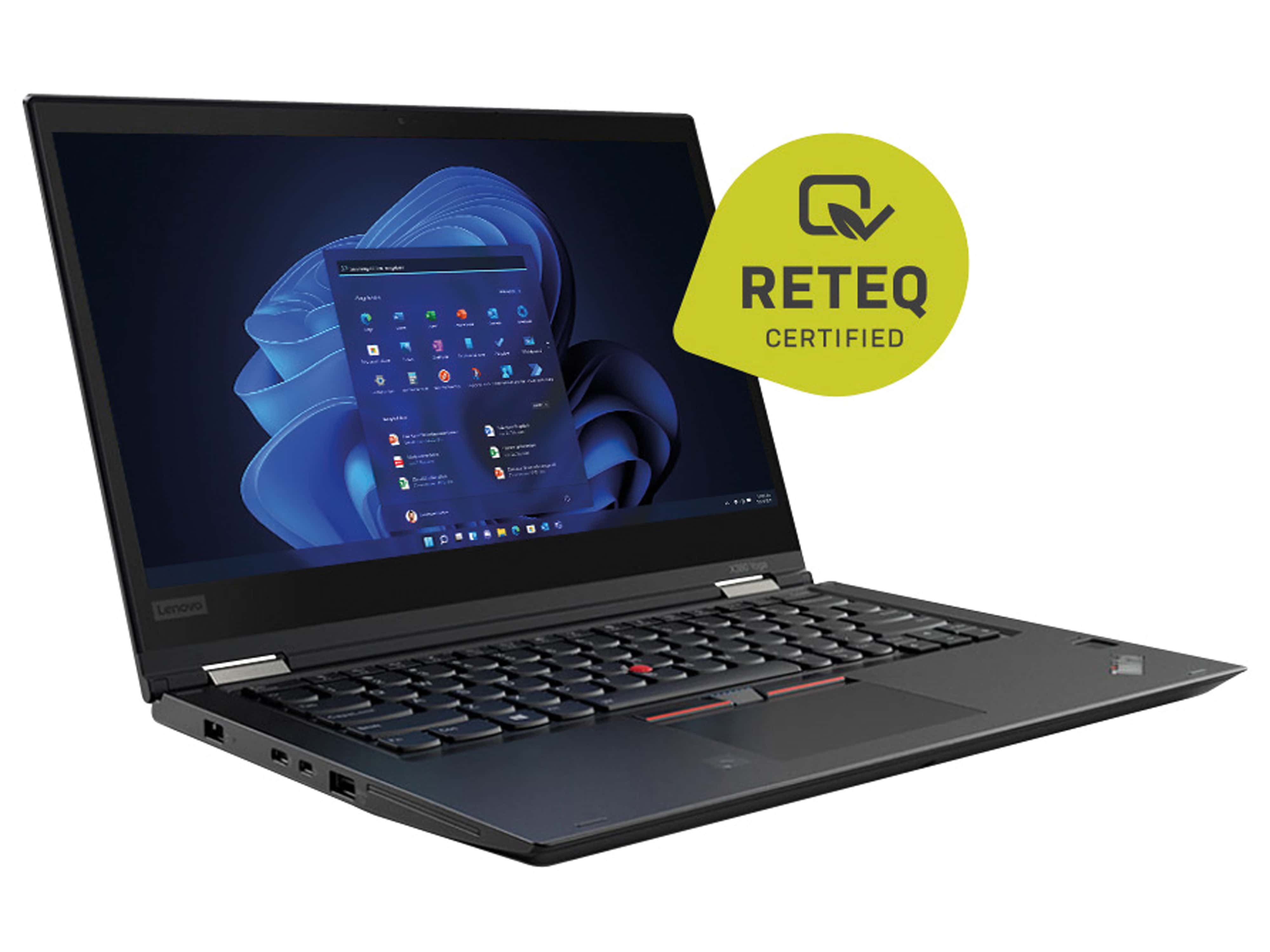 LENOVO Notebook Thinkpad X380 Yoga, 33,8 cm (13,3"), i5, 8GB, 256GB, Win11Pro, Refurbished