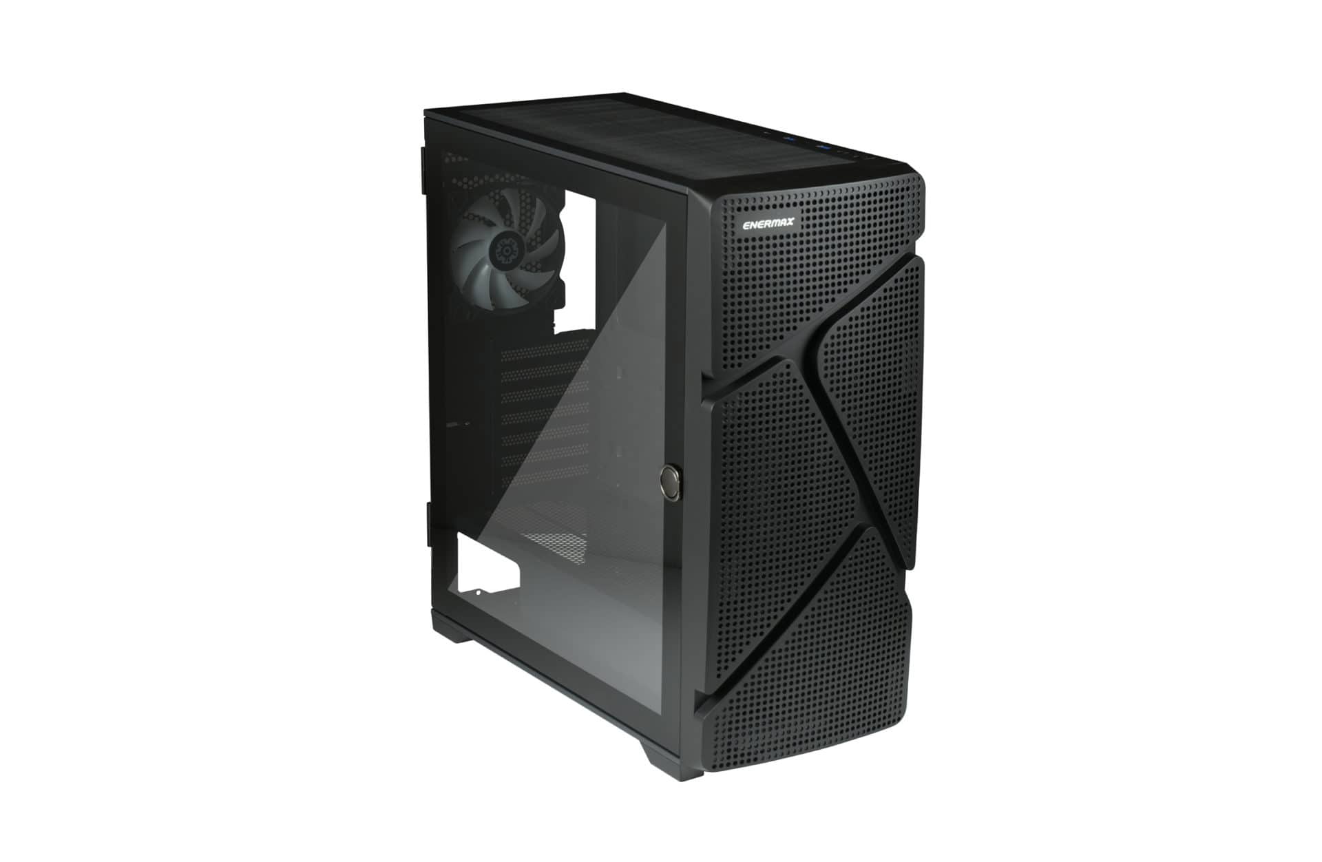 ENERMAX Midi Tower MarbleShell MS31 ARGB schwarz