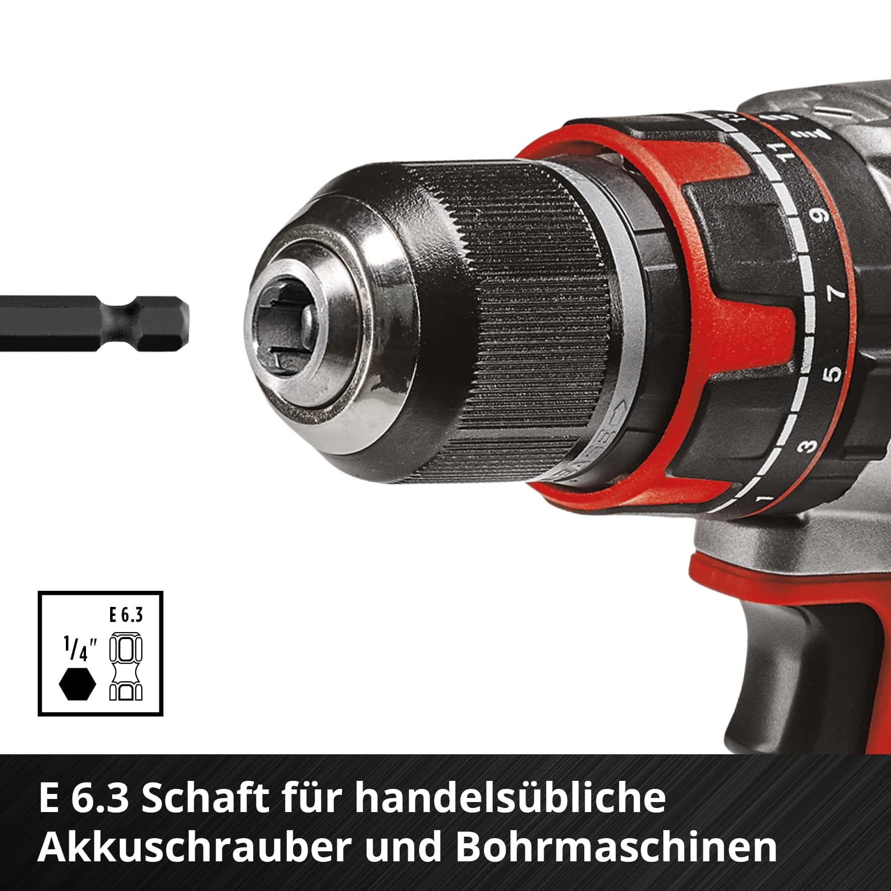 EINHELL Bit-Set, 118903, M-Case, 33-teilig