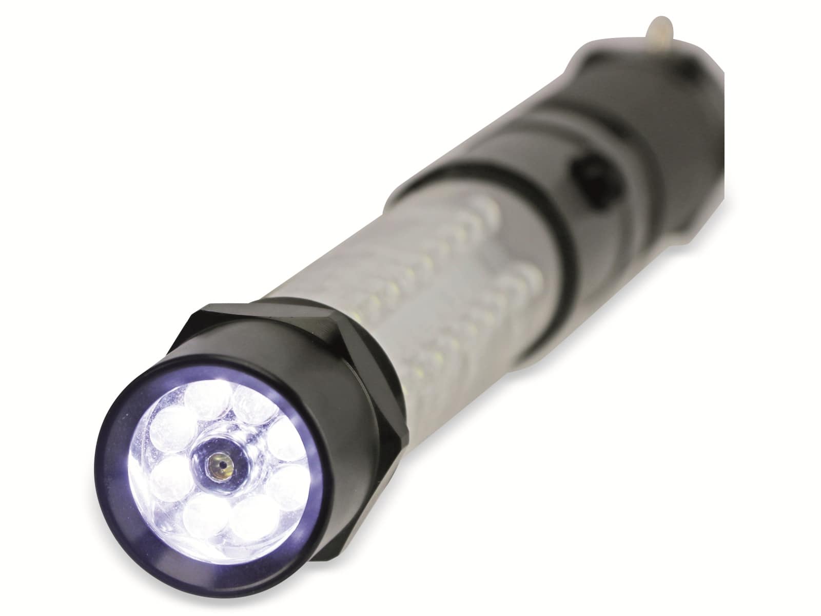 UNITEC LED-Arbeitsleuchte, 16+8 LED, Laserpointer