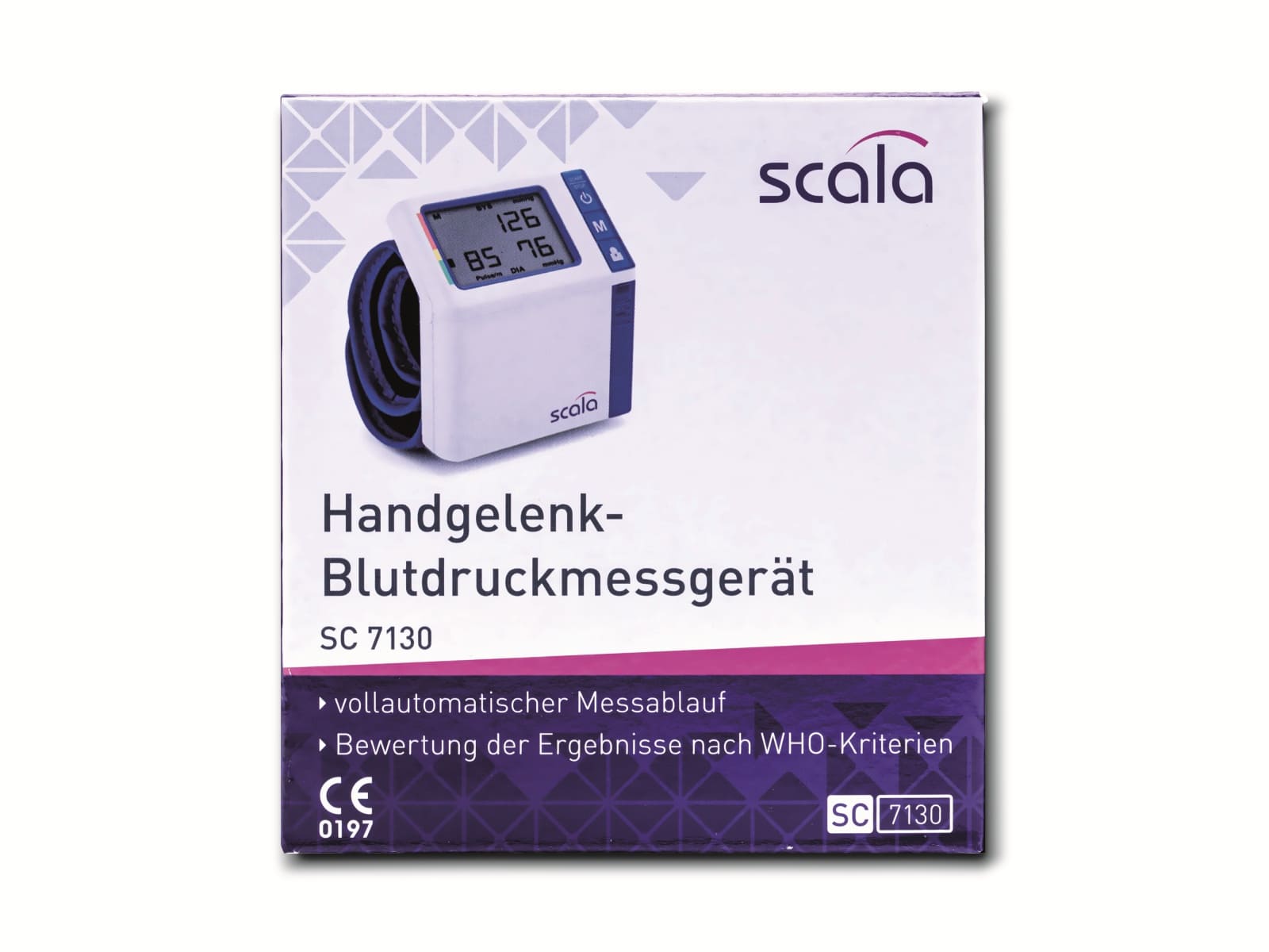 SCALA Handgelenk-Blutdruckmessgerät SC 7130