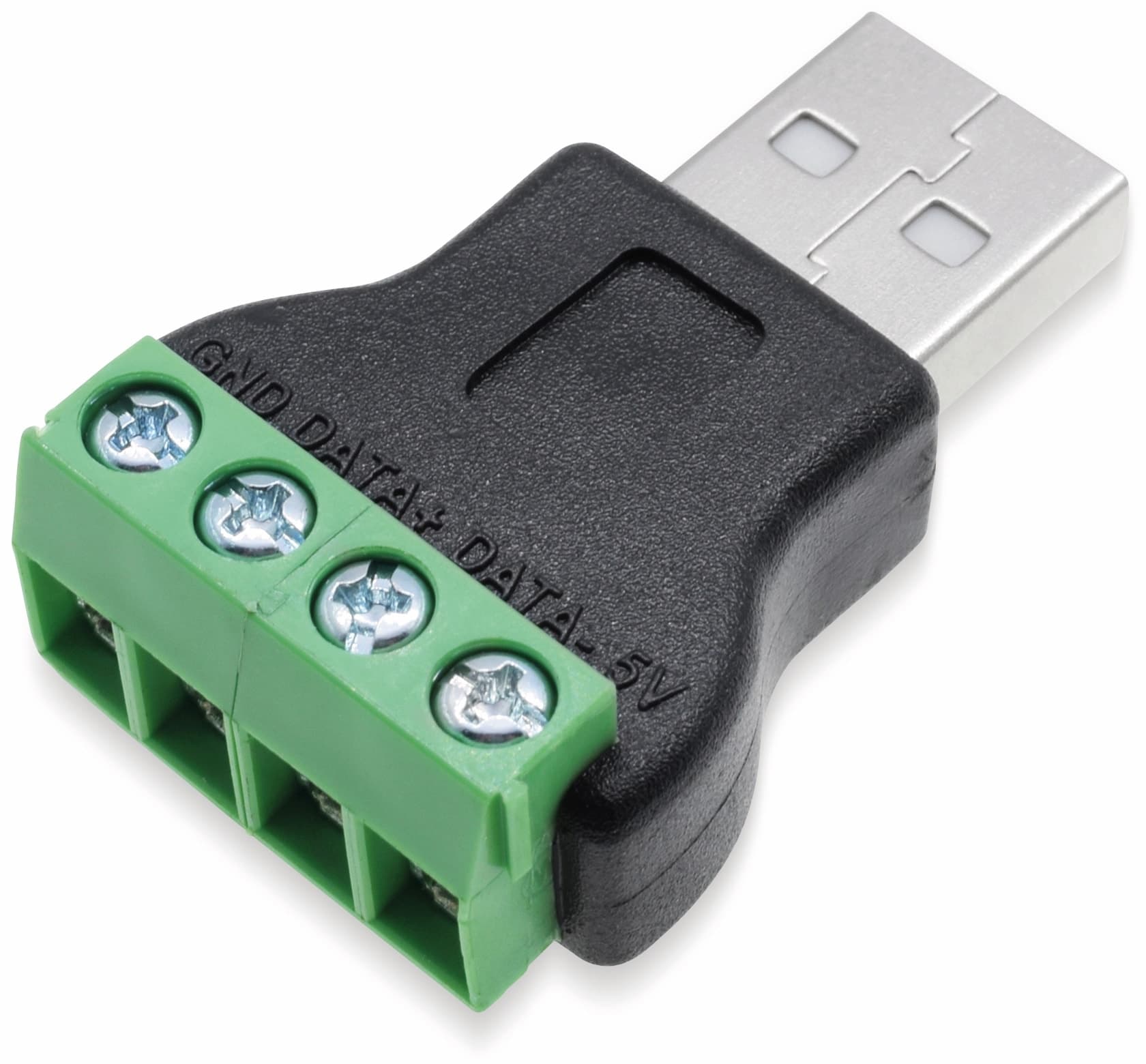 Steckverbinder, USB A, Schraubanschluss, Stecker