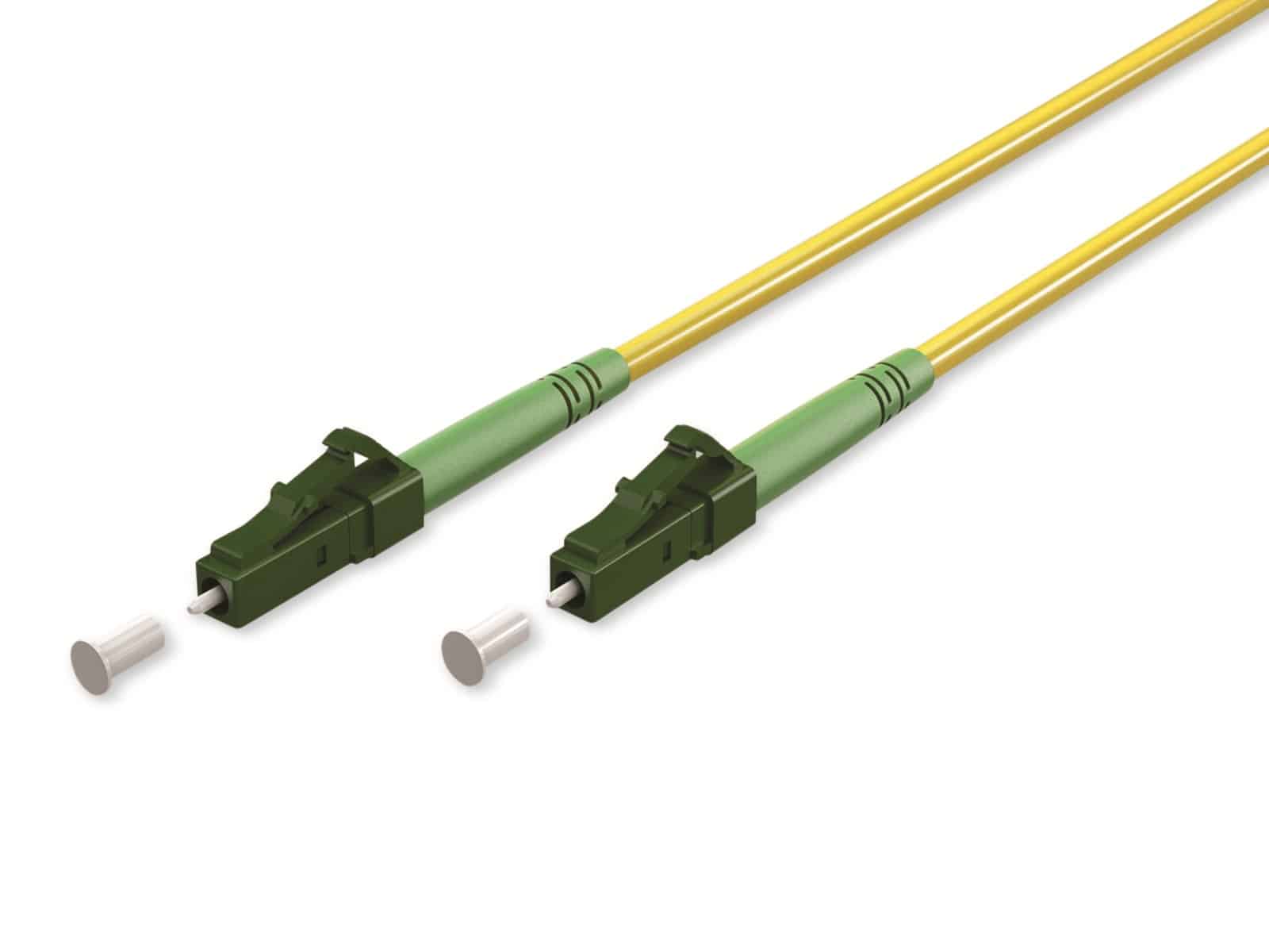 GOOBAY Singlemode Glasfaserkabel, FTTH, OS2, 9/125, Simplex, gelb, 3 m