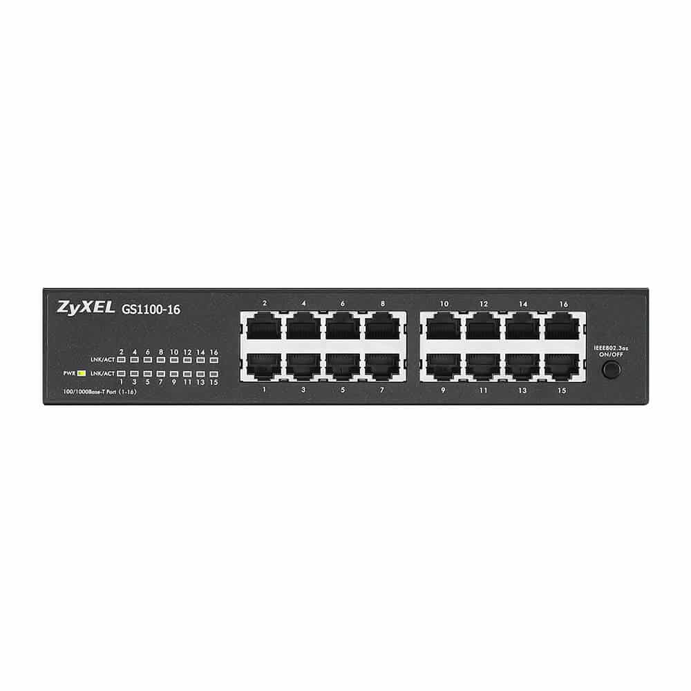 ZYXEL Switch 16 Port Gigabit GS1100-16 V3