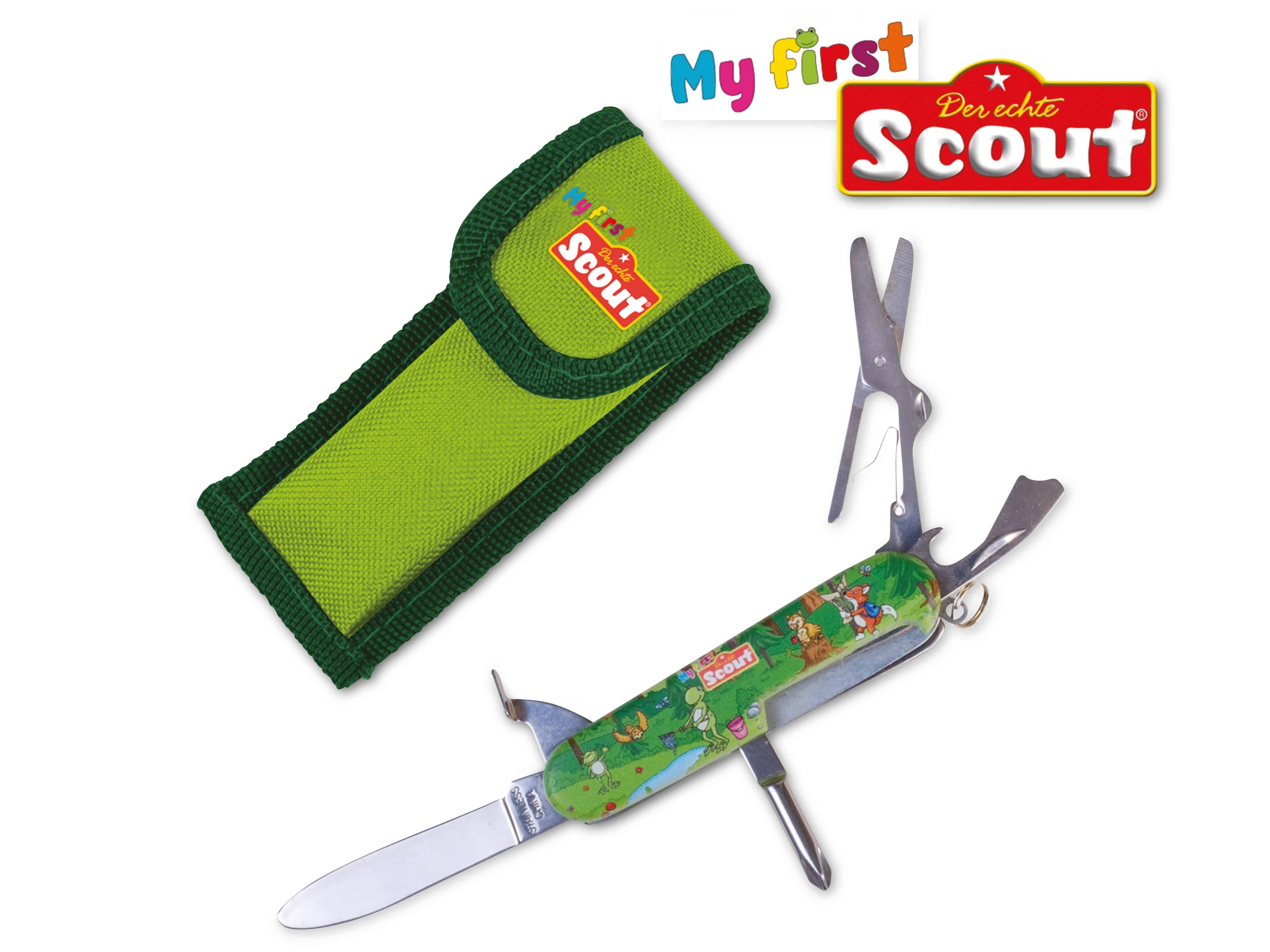 SCOUT Taschenmesser MY FIRST für Kinder, inkl. Nylontasche