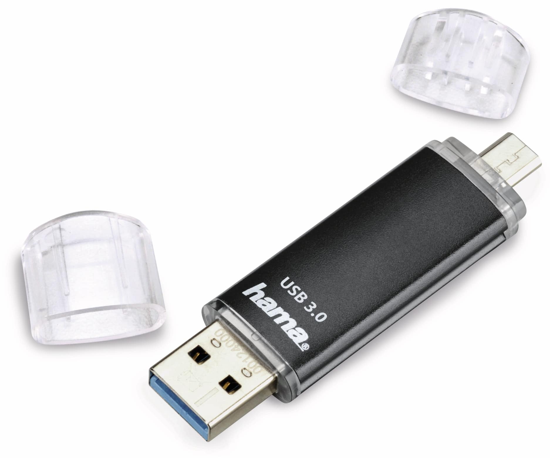 HAMA USB 3.0 Speicherstick Laeta Twin, 16 GB, 40 MB/s