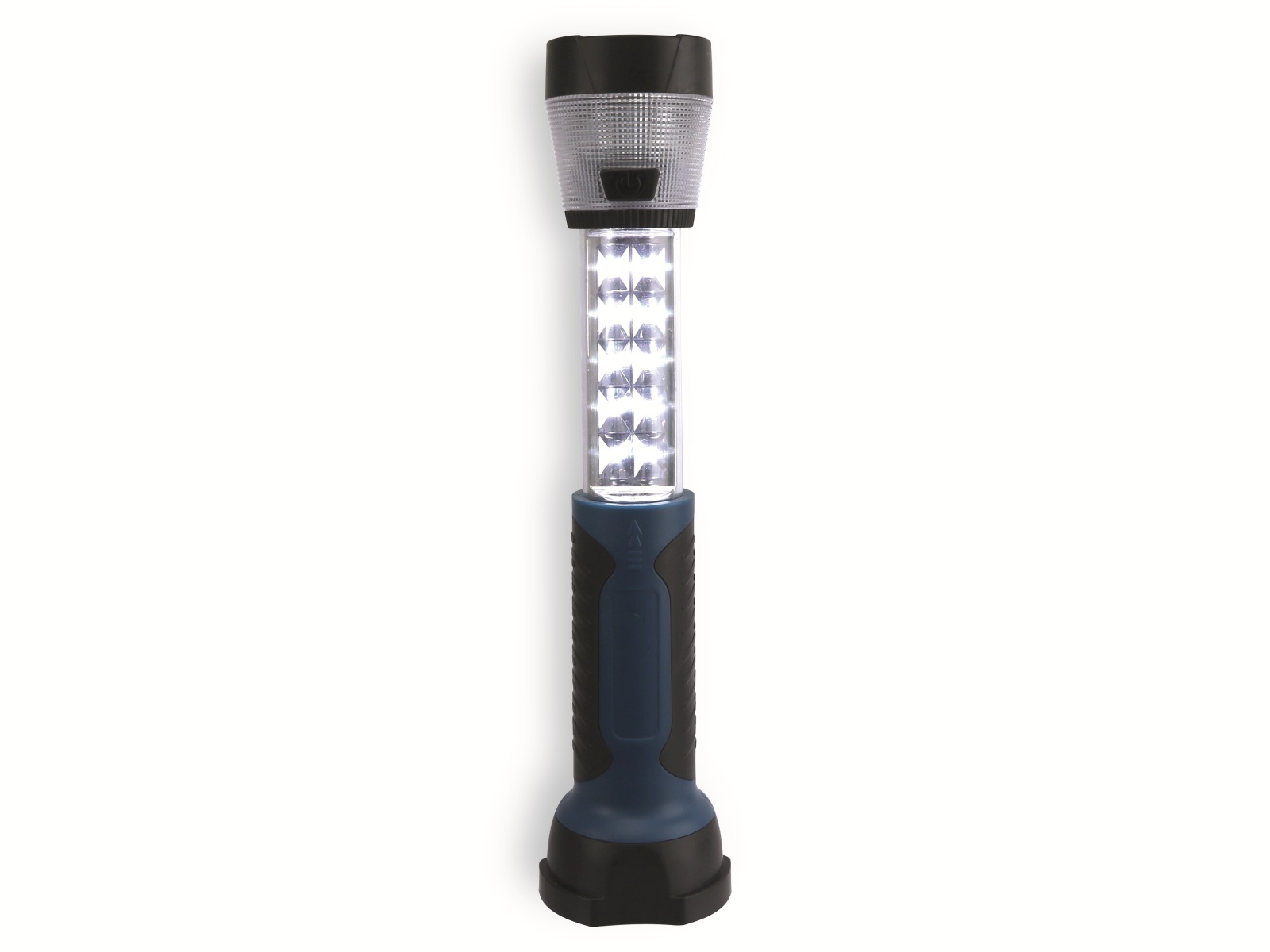 LED-Arbeitsleuchte, GT-Alex-03, Teleskop, 17 LEDs, blau/schwarz