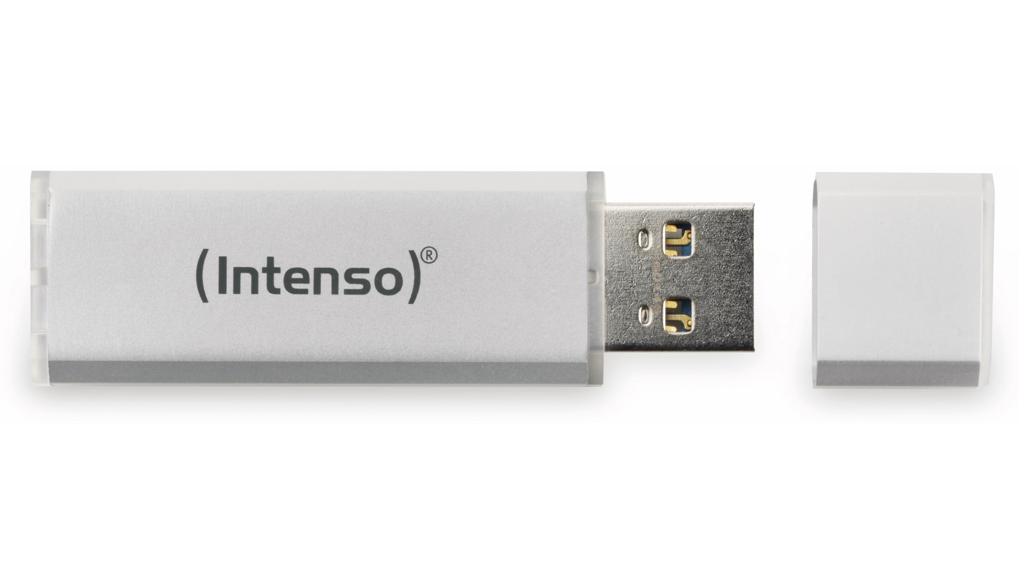 INTENSO USB 2.0 Speicherstick Alu Line, silber, 4 GB